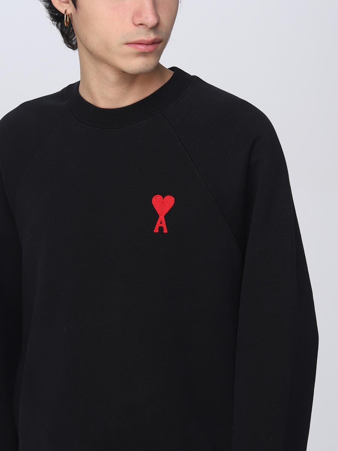 AMI PARIS SWEATSHIRT: Sweatshirt woman Ami Paris, Black - Img 4