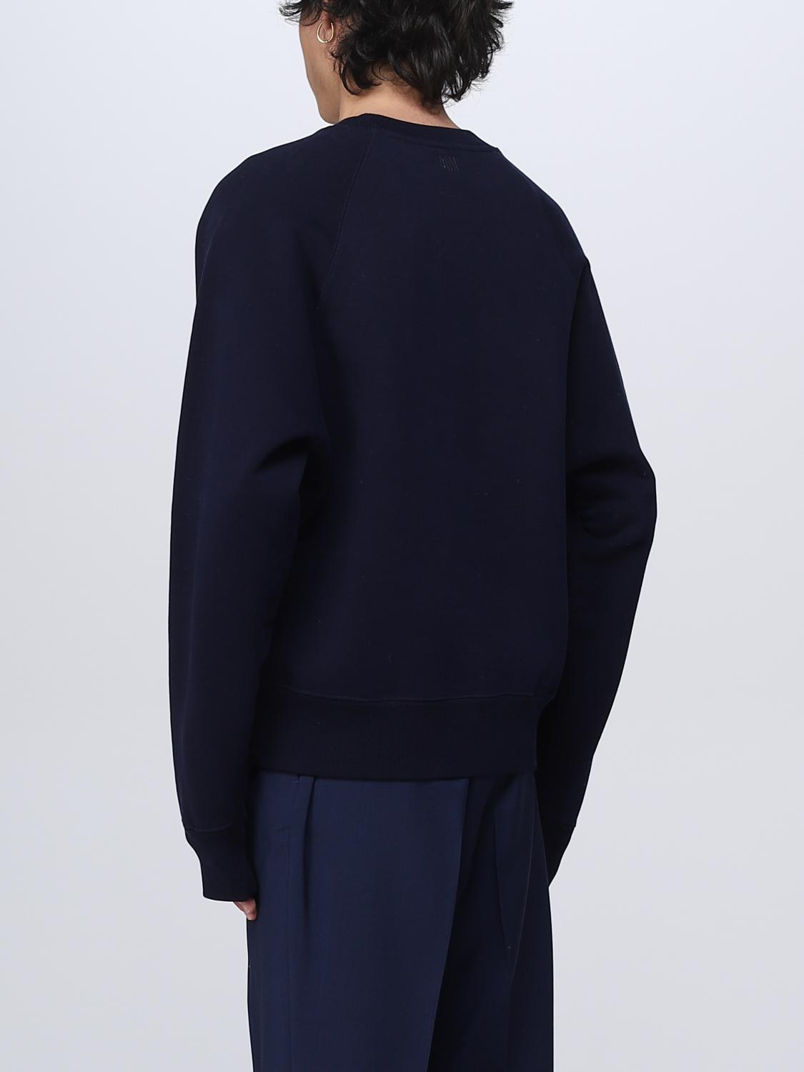 AMI PARIS SWEATSHIRT: Sweatshirt woman Ami Paris, Blue - Img 3