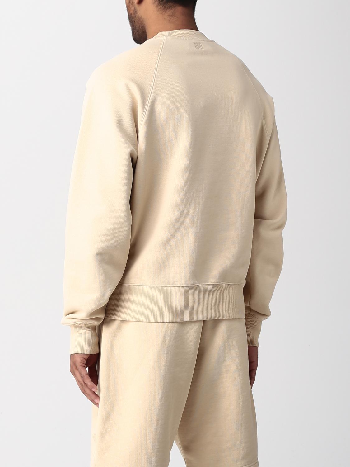 AMI PARIS SWEATSHIRT: Sweatshirt woman Ami Paris, Cream - Img 3