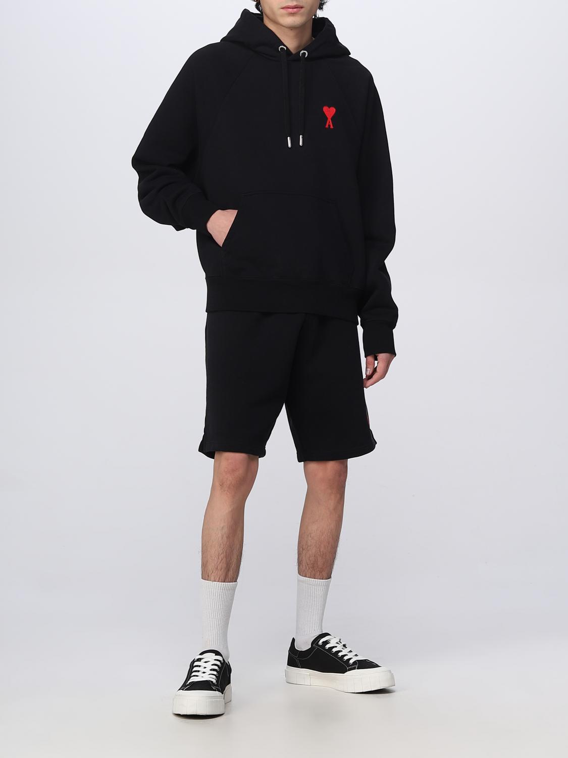 AMI PARIS SUDADERA: Sudadera hombre Ami Paris, Negro - Img 2