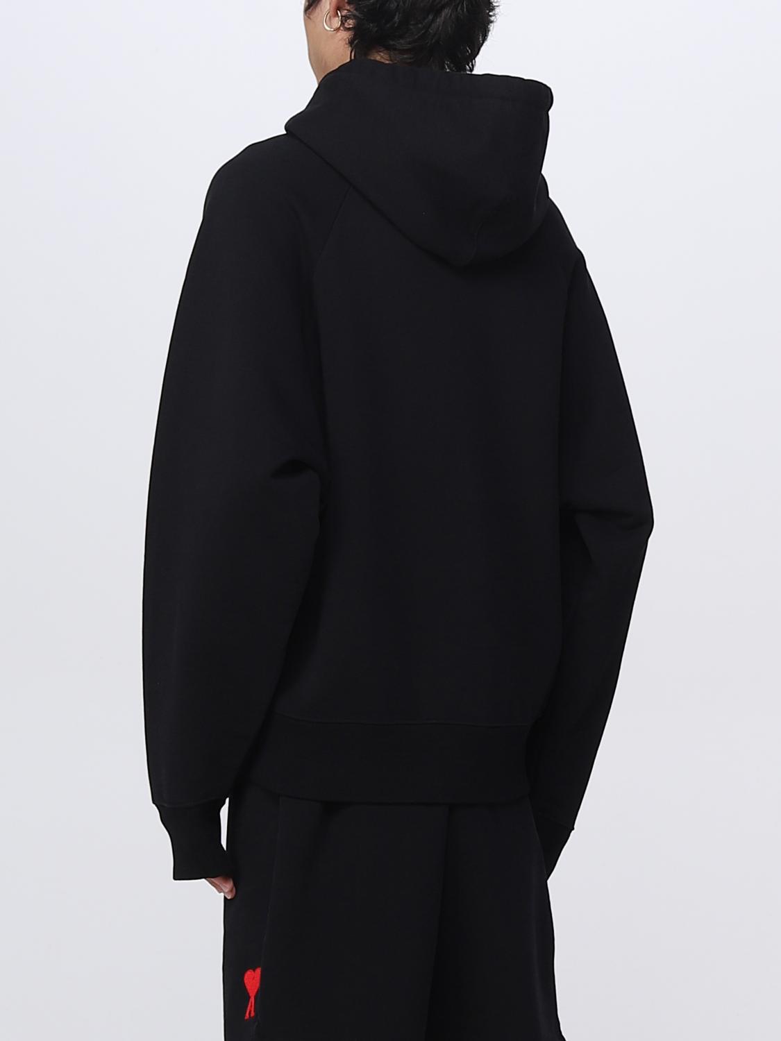 AMI PARIS SUDADERA: Sudadera hombre Ami Paris, Negro - Img 3