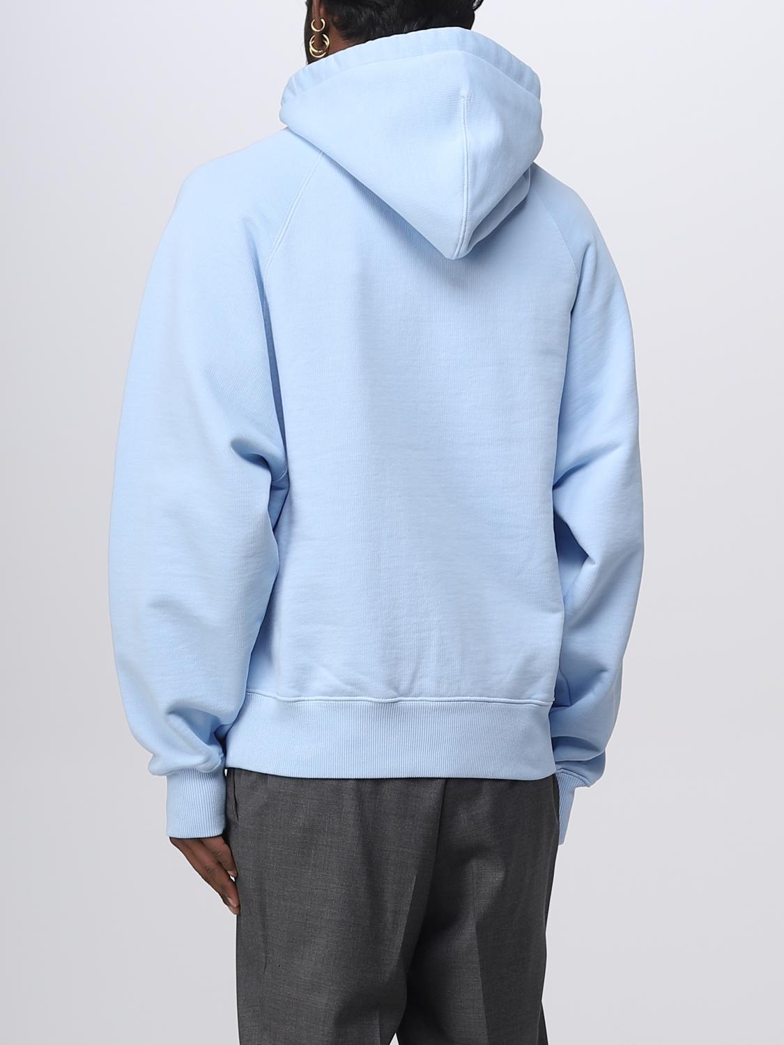 AMI PARIS SUDADERA: Sudadera hombre Ami Paris, Azul Oscuro 1 - Img 3