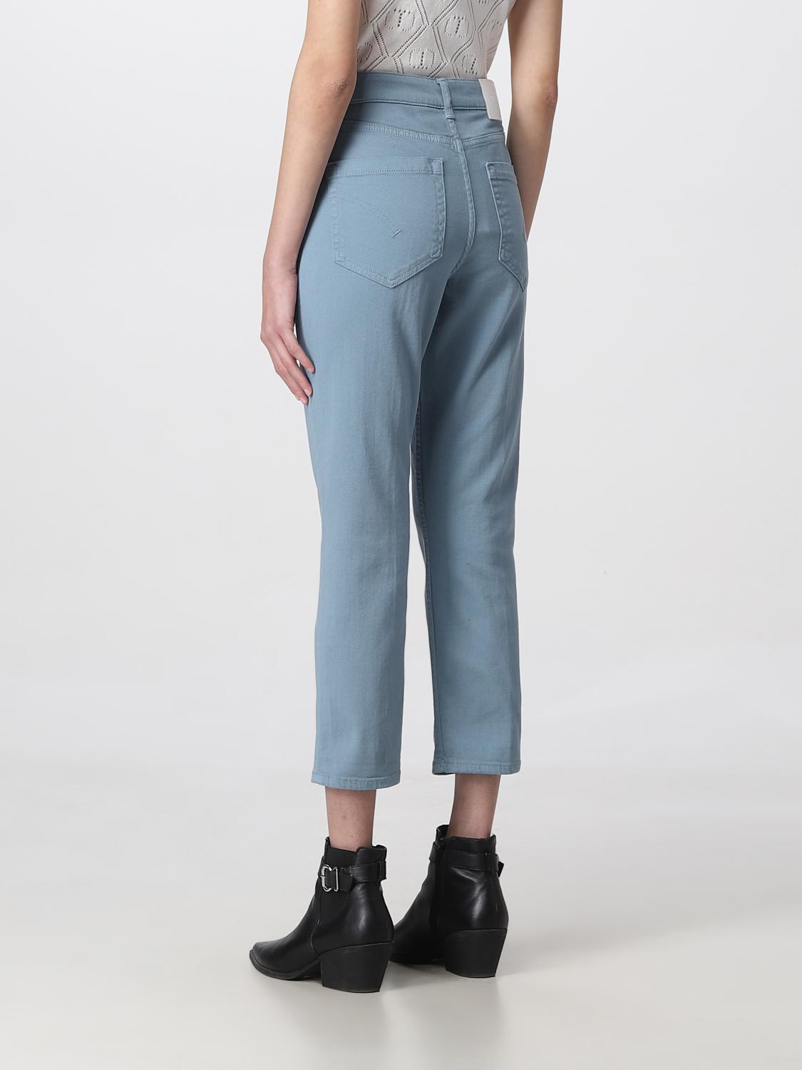 DONDUP JEANS: Jeans Dondup in denim, Celeste - Img 2