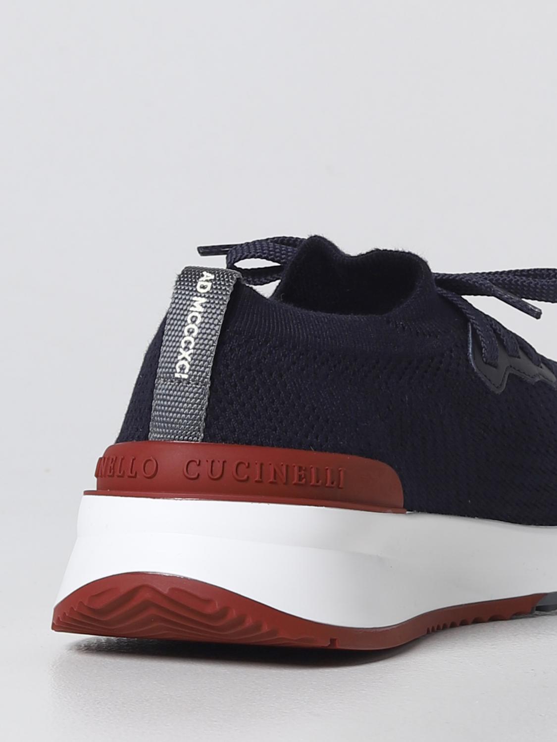 BRUNELLO CUCINELLI SNEAKERS: Sneakers herren Brunello Cucinelli, Blau - Img 3