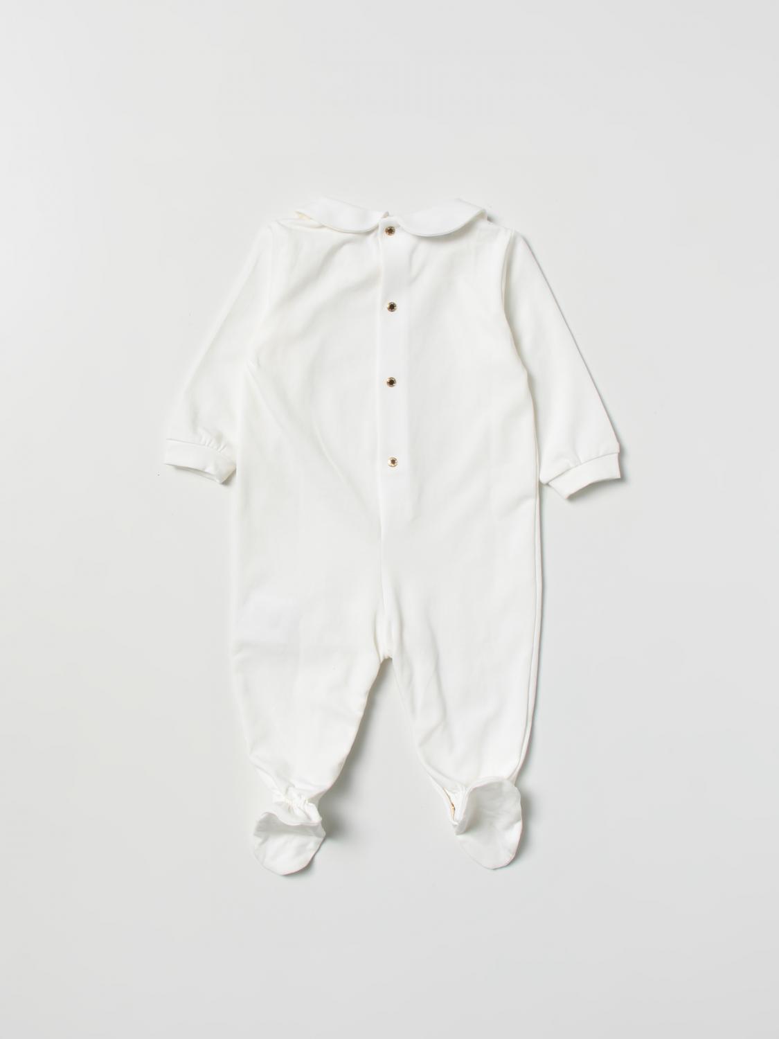 VERSACE MONO: Mamelucos niños Versace Young, Blanco - Img 2