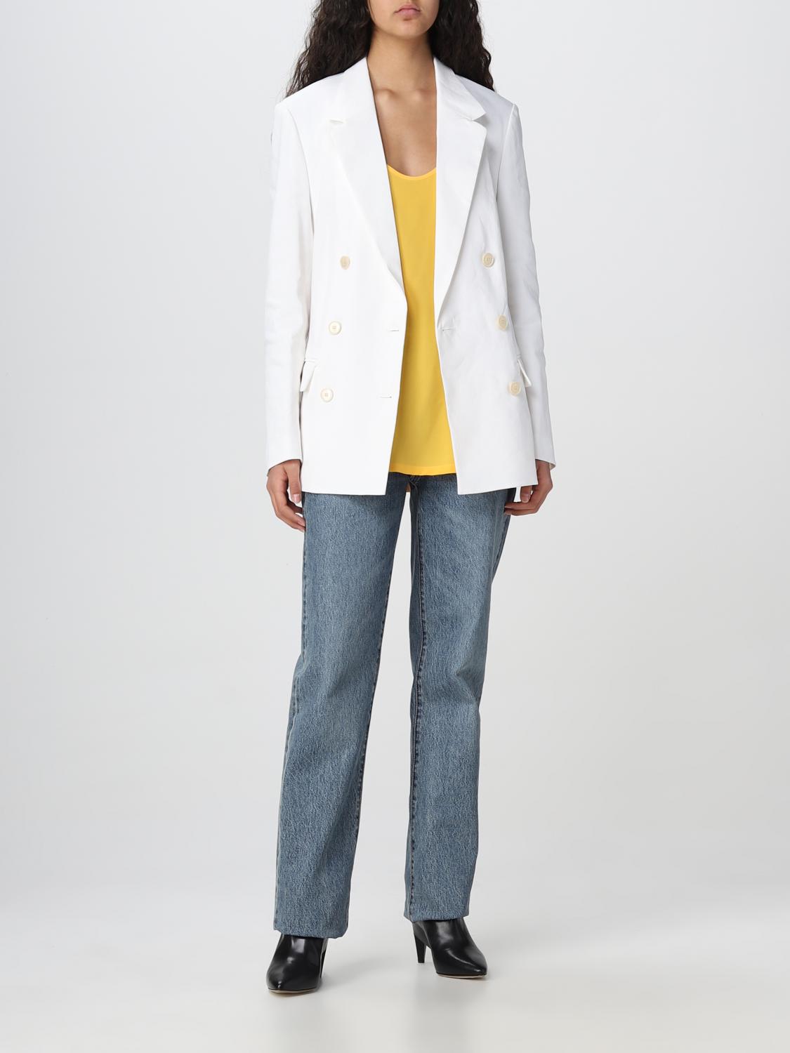 ISABEL MARANT AMERICANA: Americana mujer Isabel Marant, Blanco - Img 2