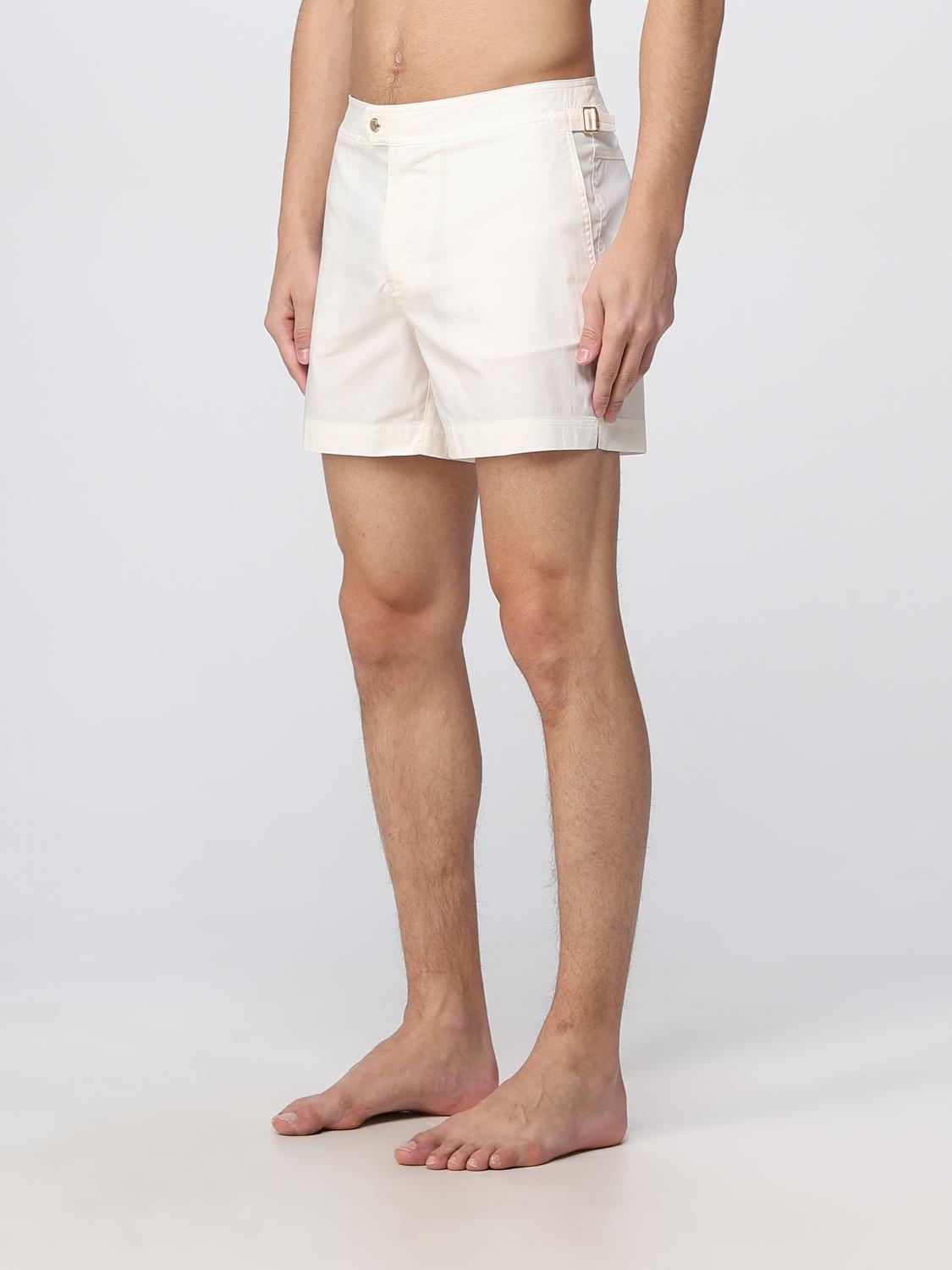 TOM FORD SWIMSUIT: Swimsuit men Tom Ford, White - Img 3