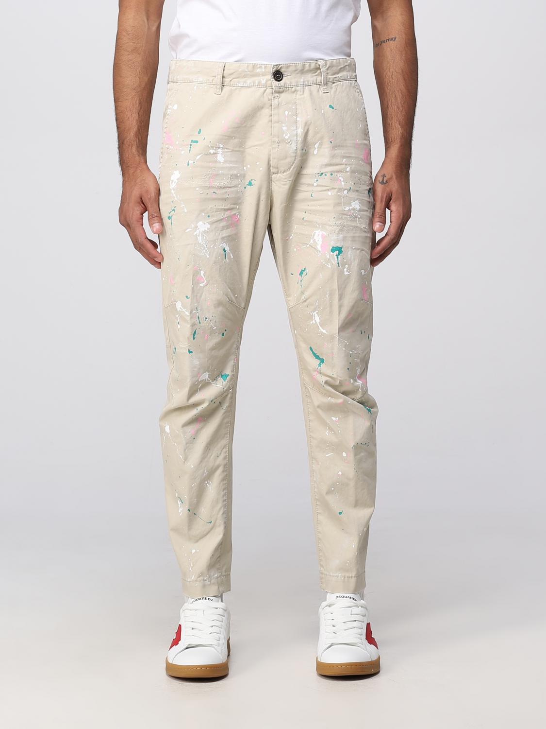 DSQUARED2 JEANS: Dsquared2 cotton pants, Grey - Img 1