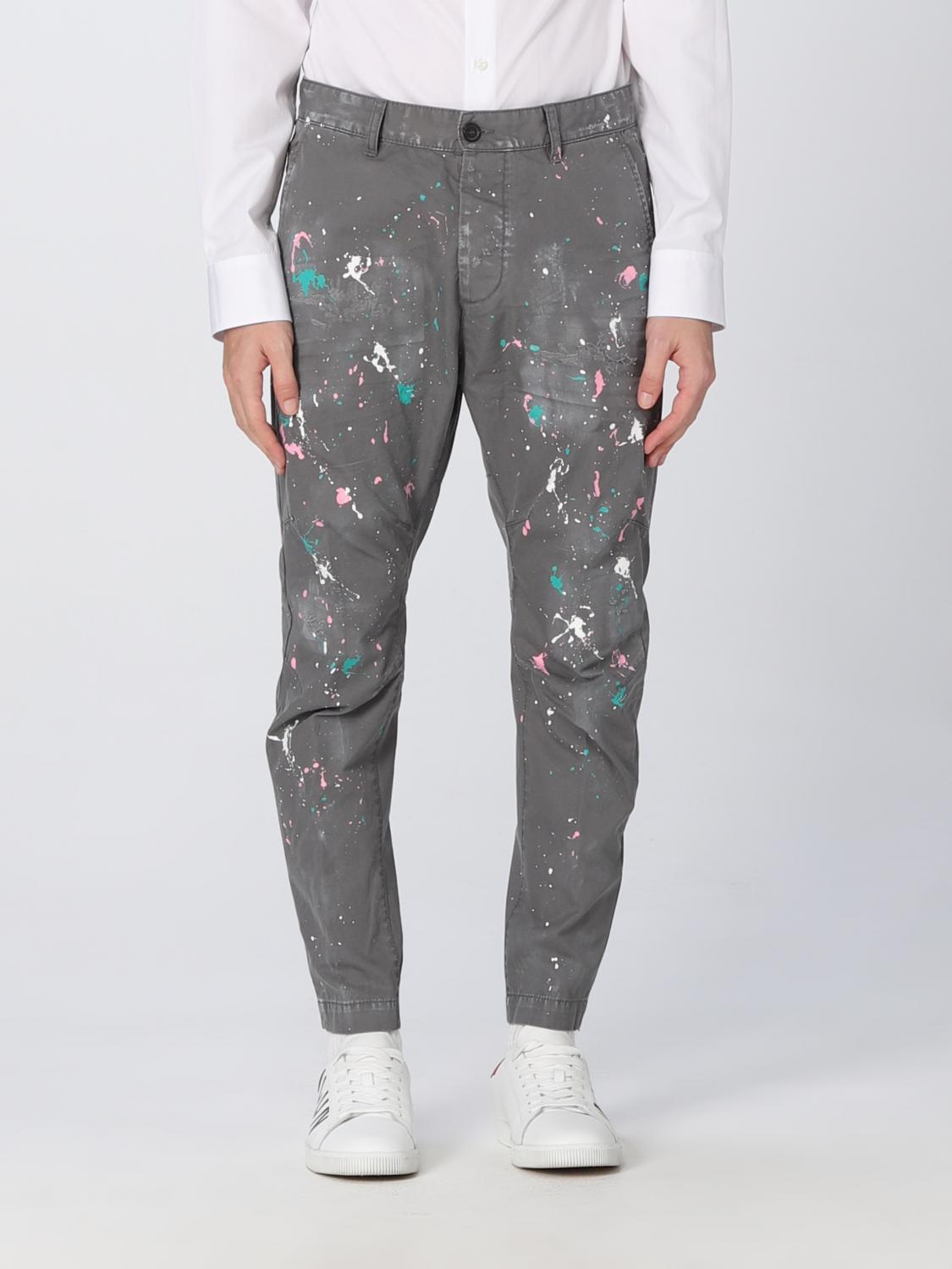 DSQUARED2 ジーンズ: パンツ メンズ Dsquared2, マウスグレー - Img 1