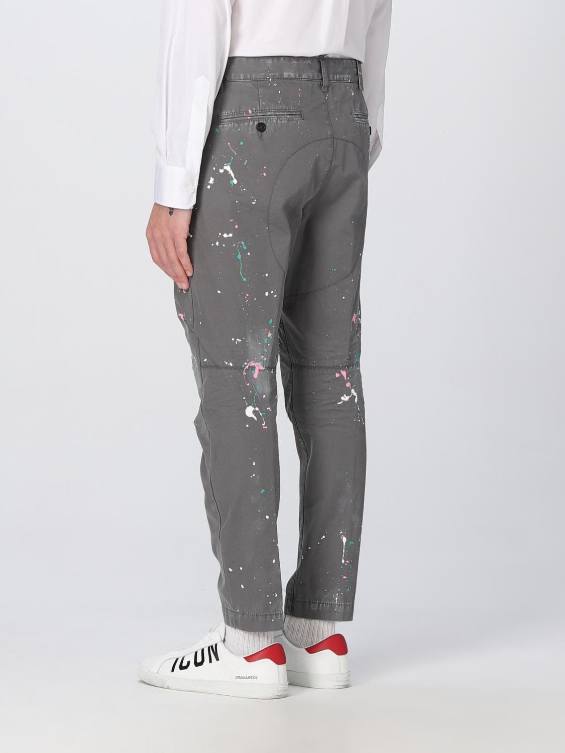 DSQUARED2 ジーンズ: パンツ メンズ Dsquared2, マウスグレー - Img 3