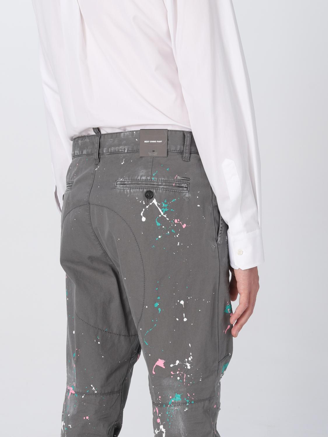 DSQUARED2 ジーンズ: パンツ メンズ Dsquared2, マウスグレー - Img 4