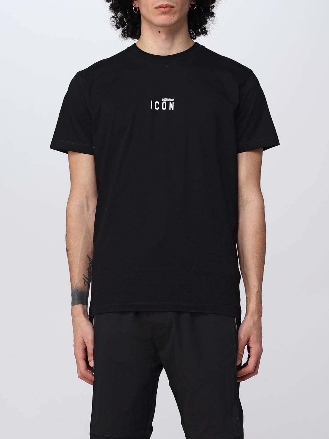 DSQUARED2 T-SHIRT: T-shirt herren Dsquared2, Schwarz - Img 1