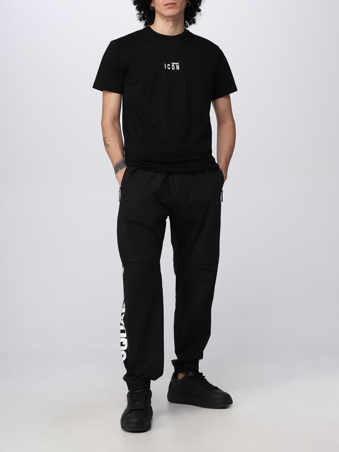 DSQUARED2 T-SHIRT: T-shirt herren Dsquared2, Schwarz - Img 2