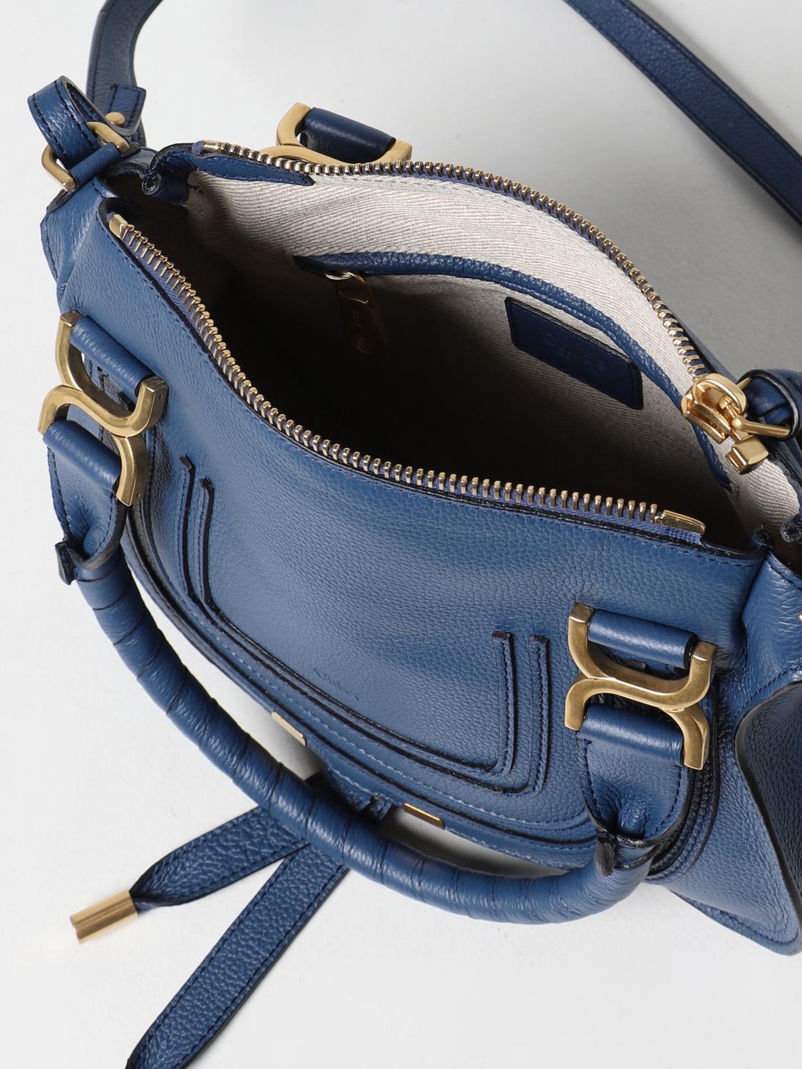 CHLOÉ ハンドバッグ: ショルダーバッグ レディース ChloÉ, ブルー 1 - Img 4