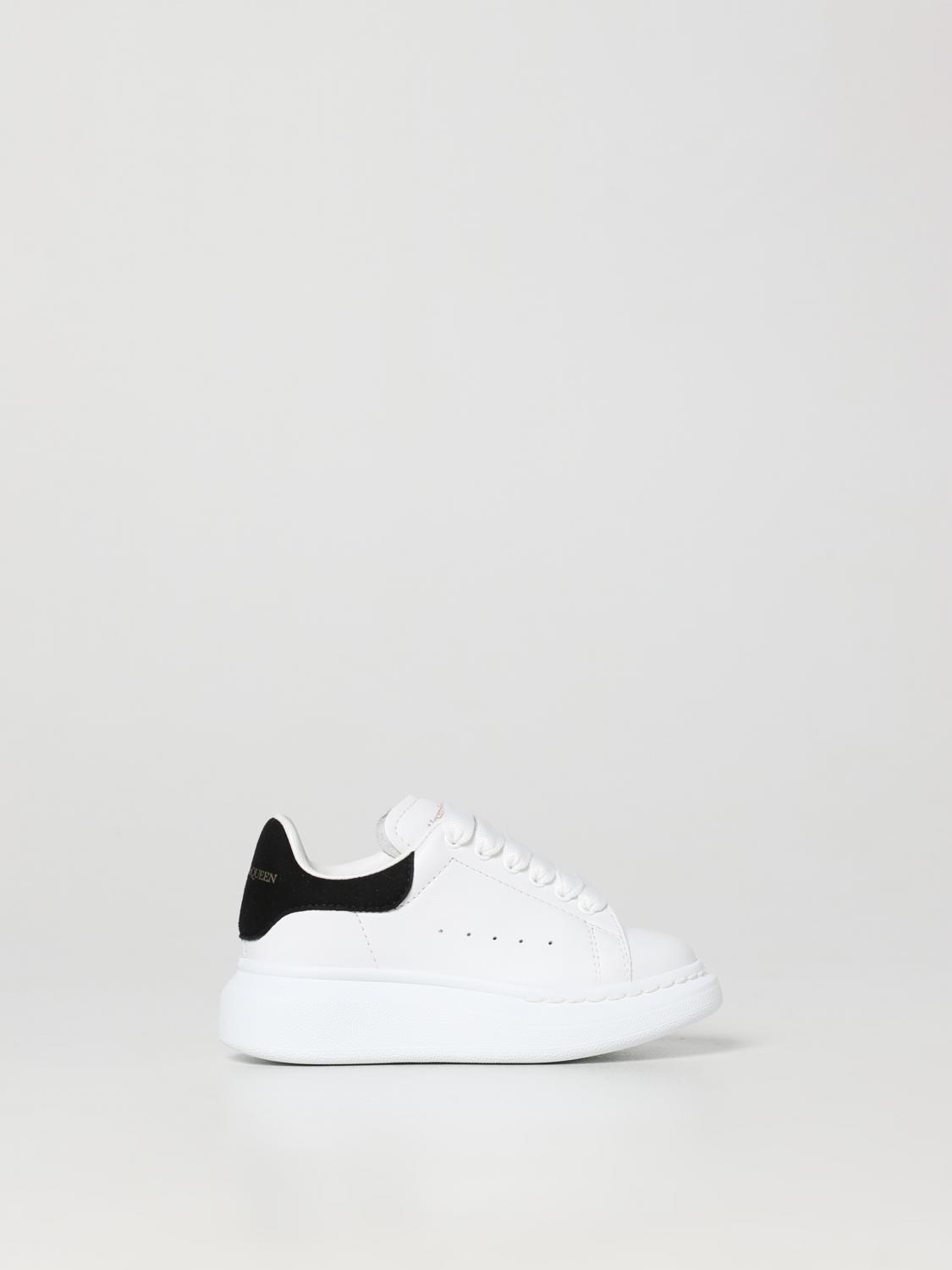 ALEXANDER MCQUEEN Chaussures enfant Lait Baskets Bebe Garcon Alexander McQueen 587691WHX12 en ligne sur GIGLIO.COM