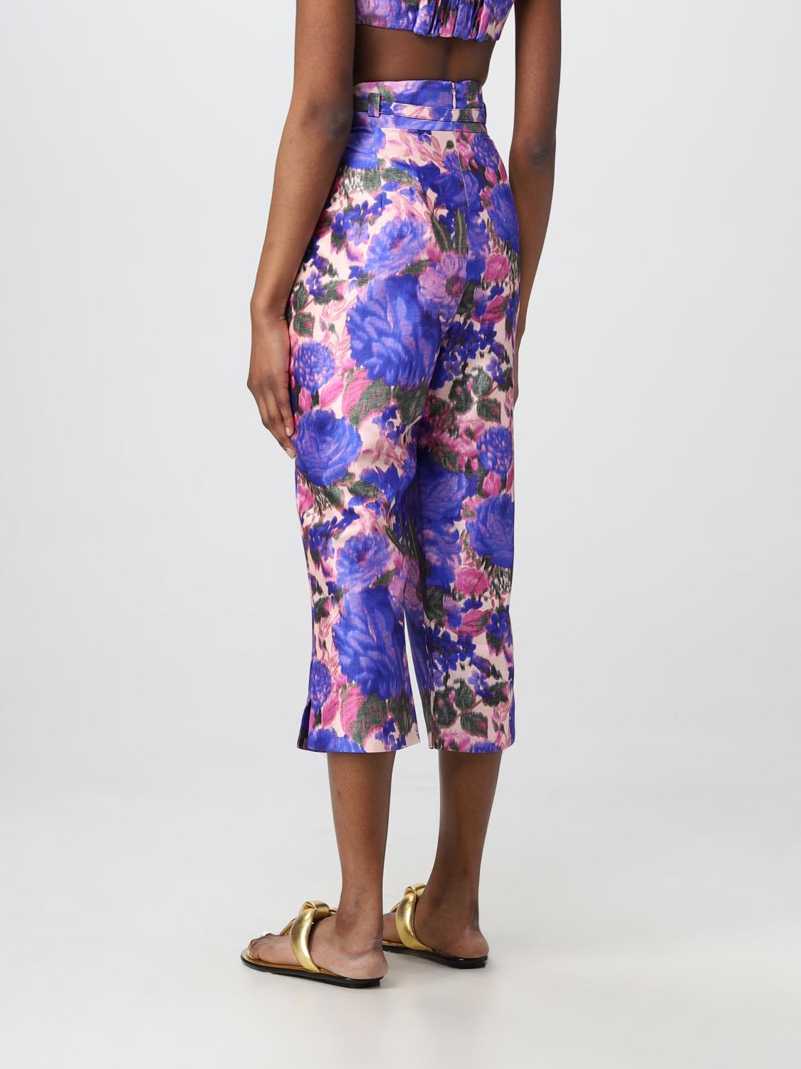 ZIMMERMANN PANTALONES: Pantalón mujer Zimmermann, Violeta - Img 3
