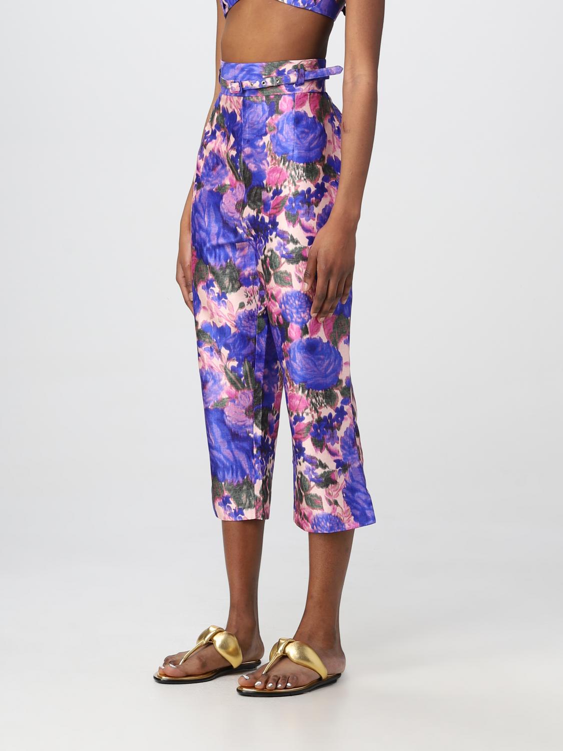 ZIMMERMANN PANTALONES: Pantalón mujer Zimmermann, Violeta - Img 4