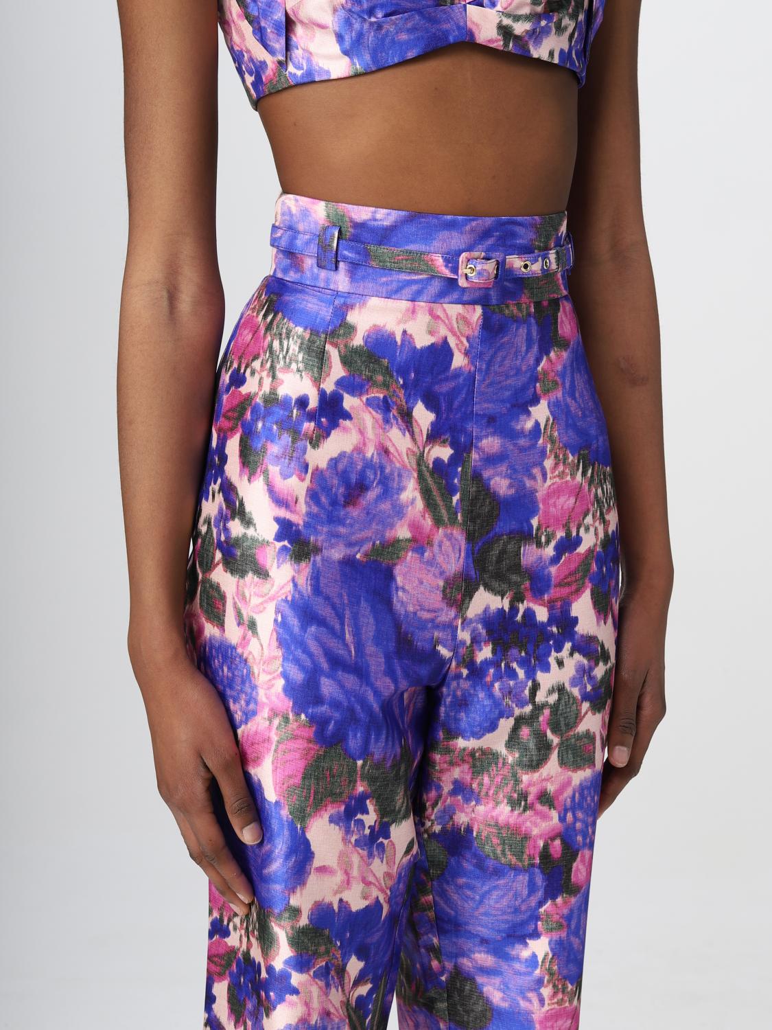 ZIMMERMANN PANTALONES: Pantalón mujer Zimmermann, Violeta - Img 5