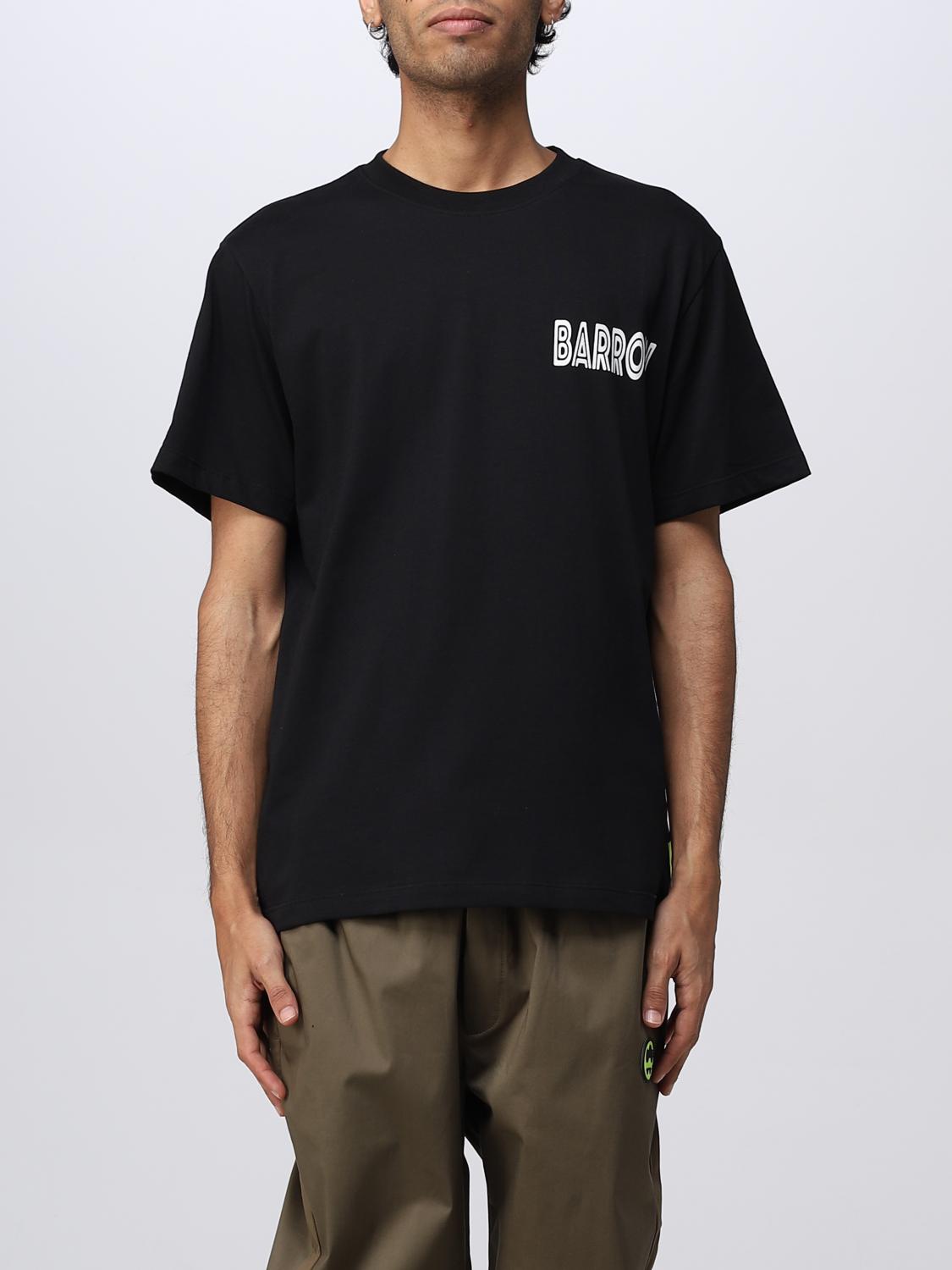BARROW: T-shirt men - Black | Barrow t-shirt 034081 online