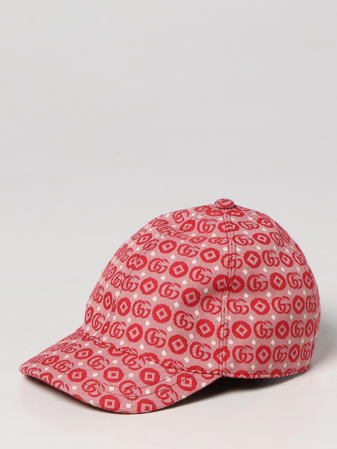 GUCCI HUT: Hut kinder Gucci, Rot - Img 1