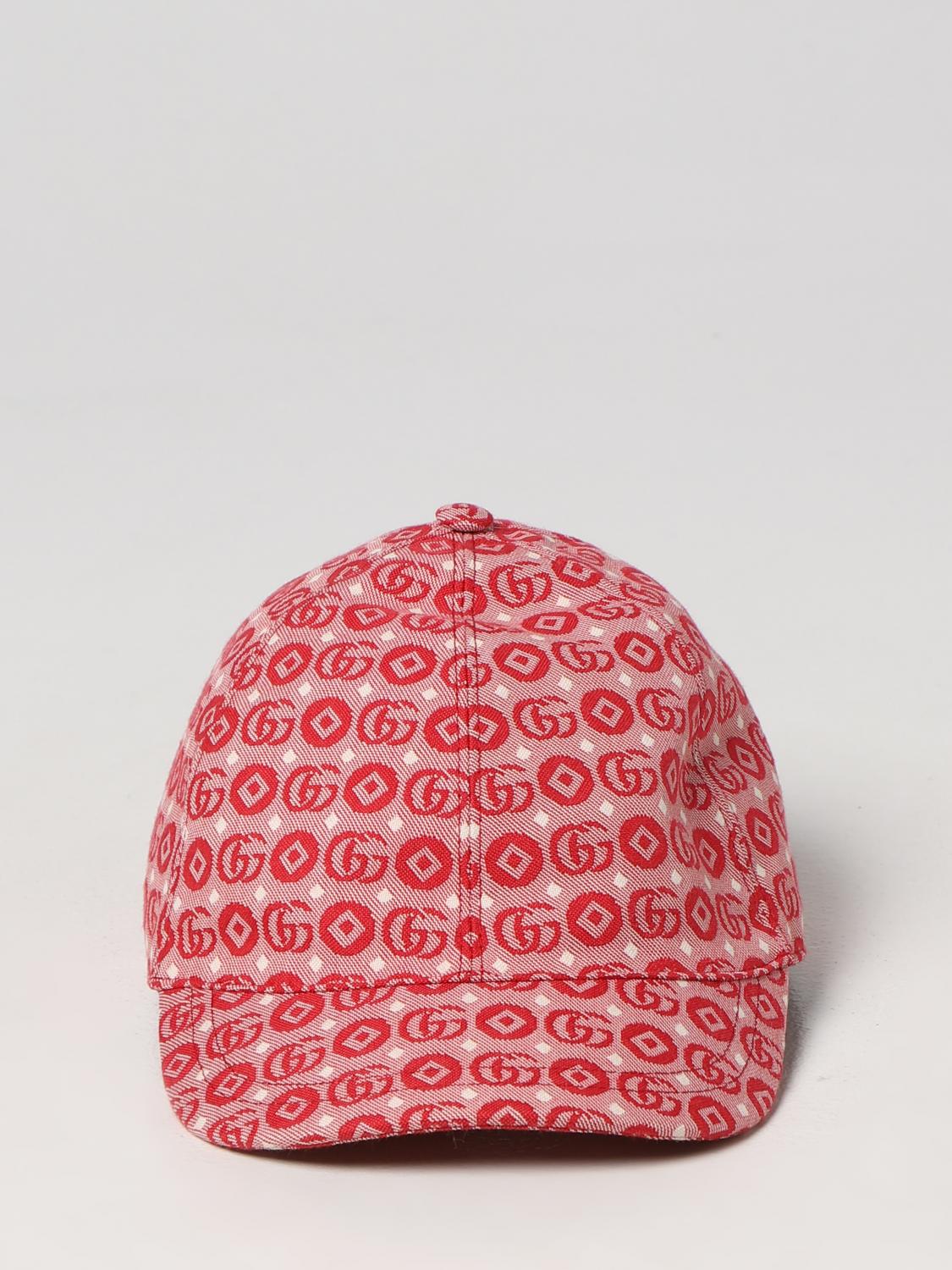 GUCCI HUT: Hut kinder Gucci, Rot - Img 2