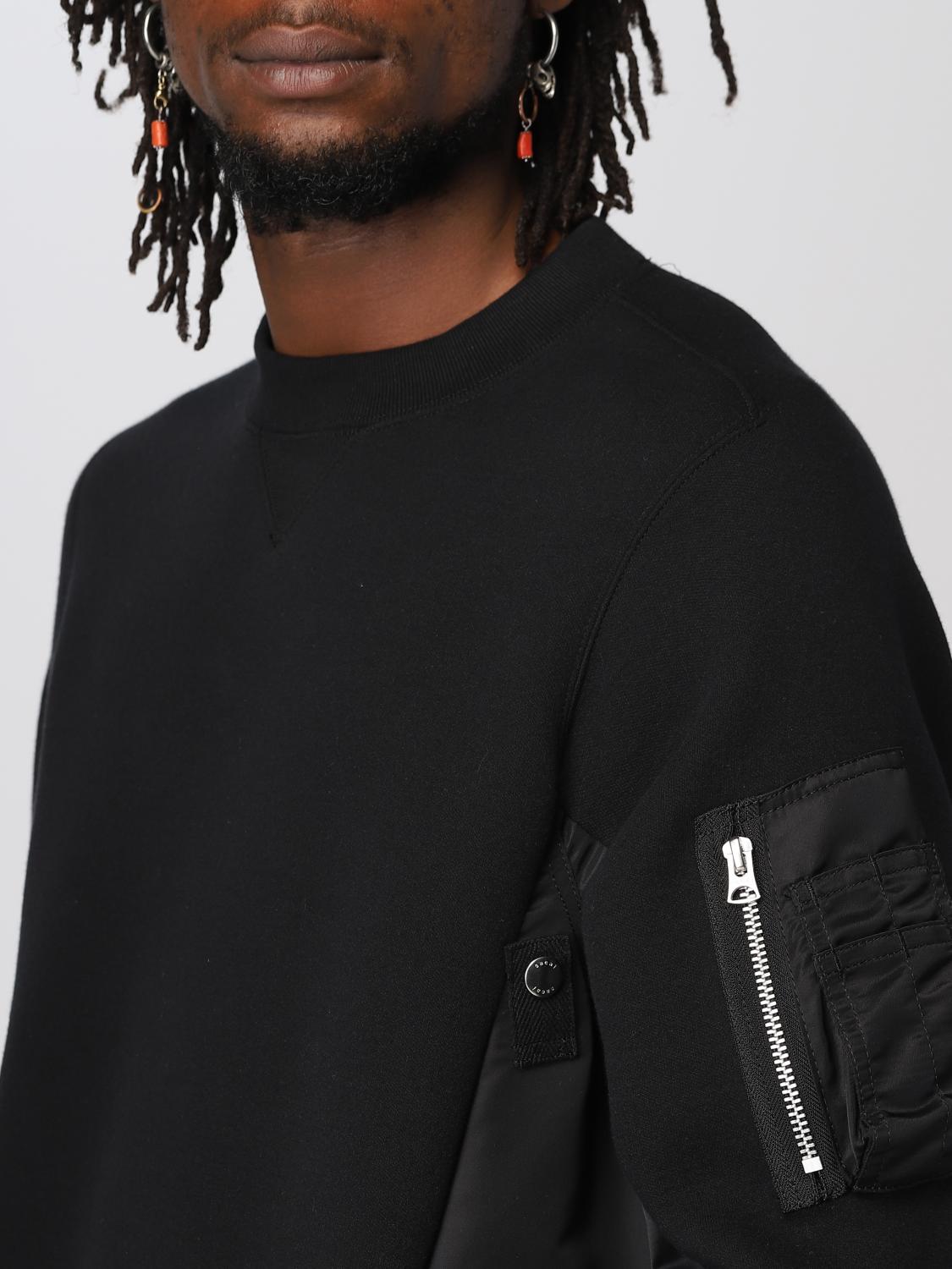 SACAI PULL: Pull homme Sacai, Noir - Img 4