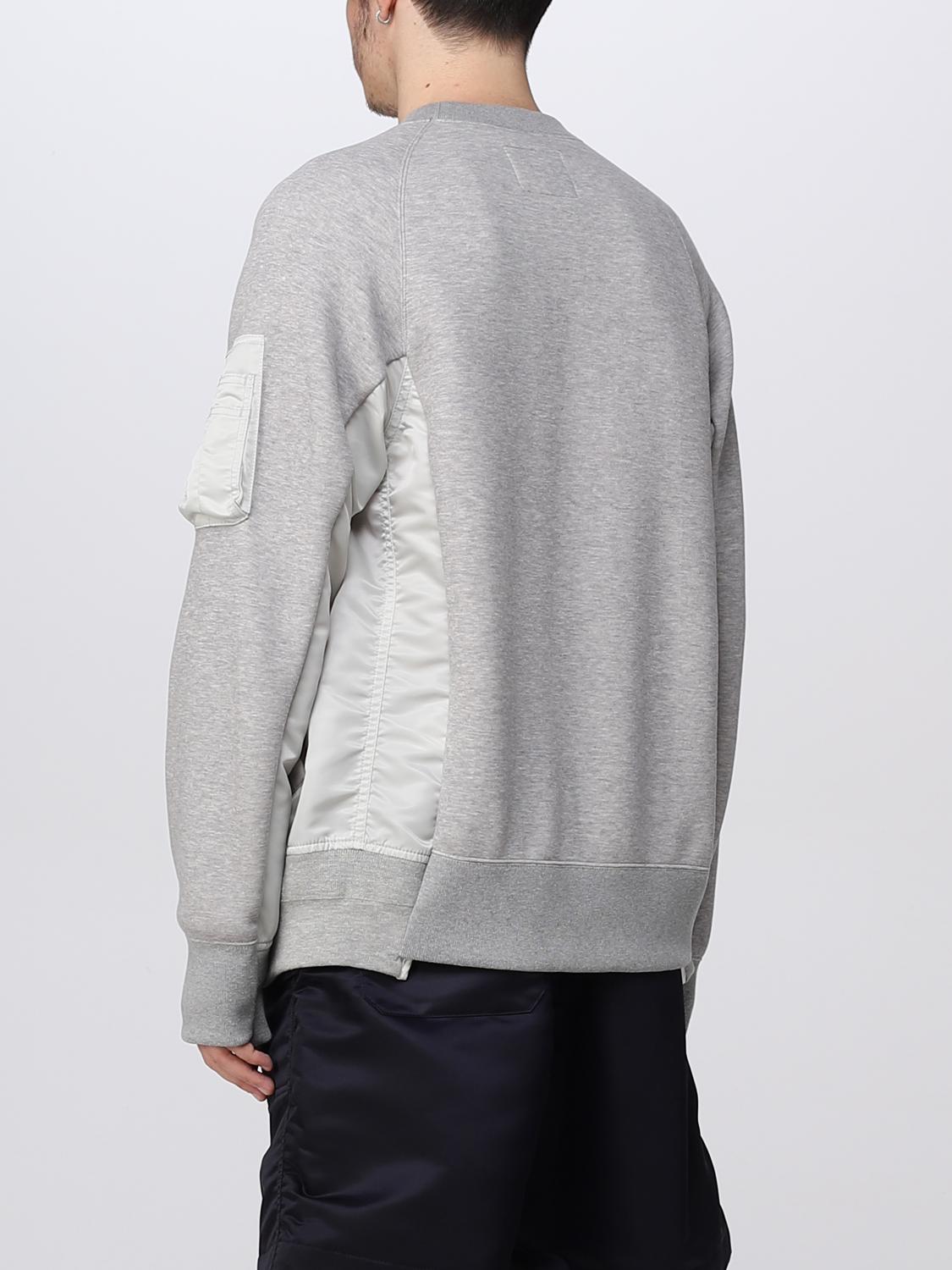 SACAI PULLOVER: Pullover herren Sacai, Grau - Img 3