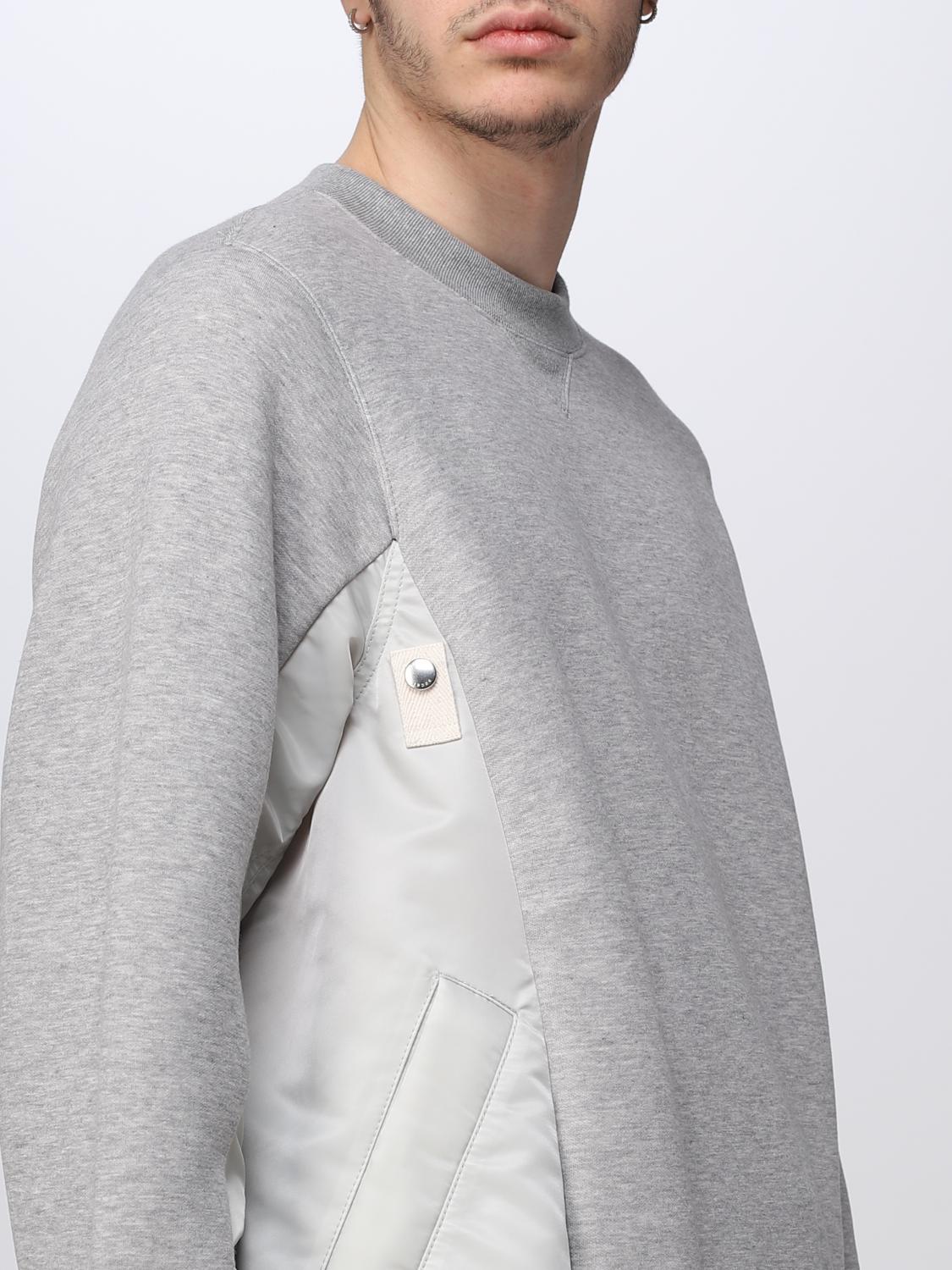 SACAI PULLOVER: Pullover herren Sacai, Grau - Img 5