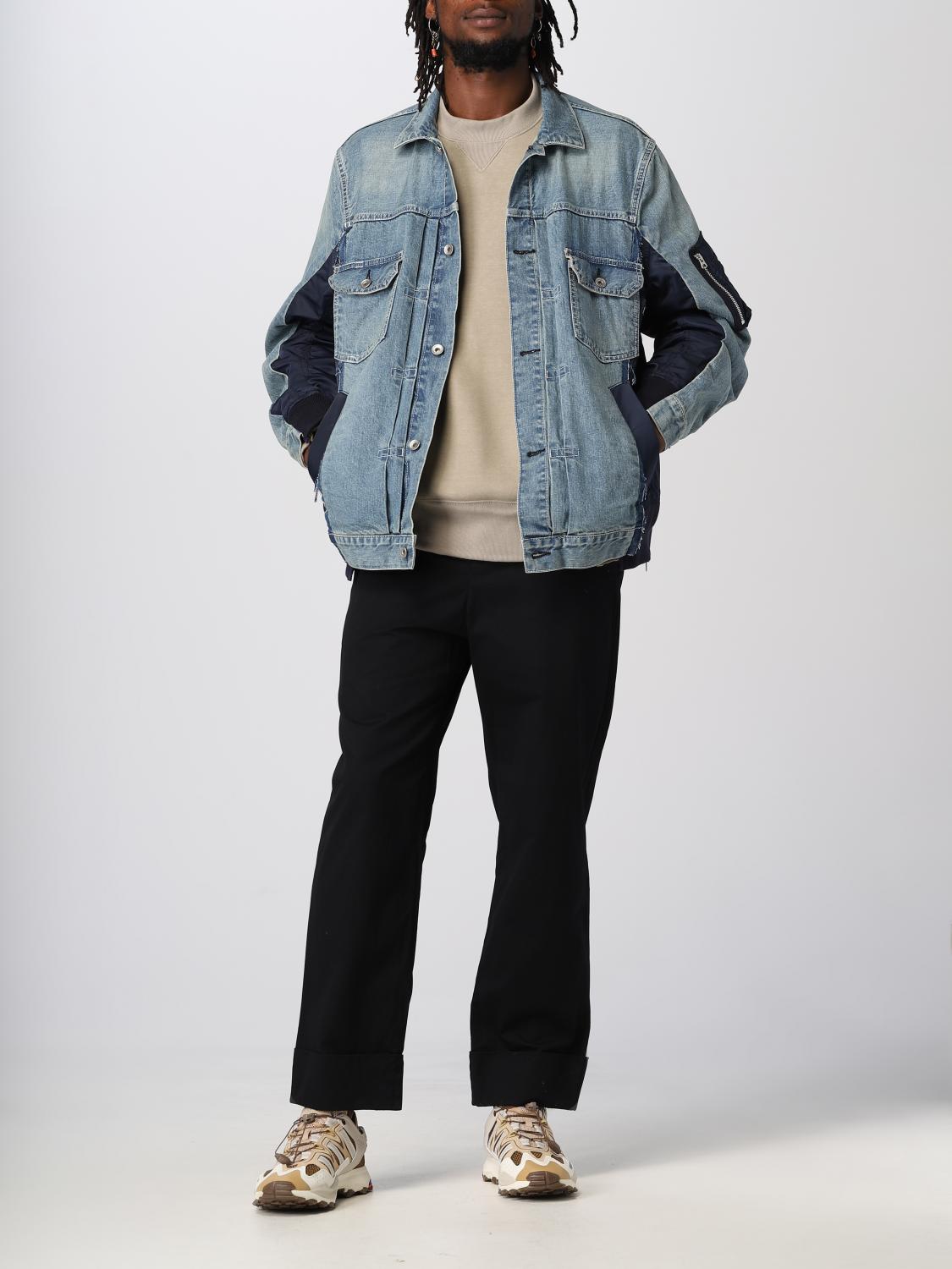 SACAI PULL: Pull homme Sacai, Kaki - Img 2