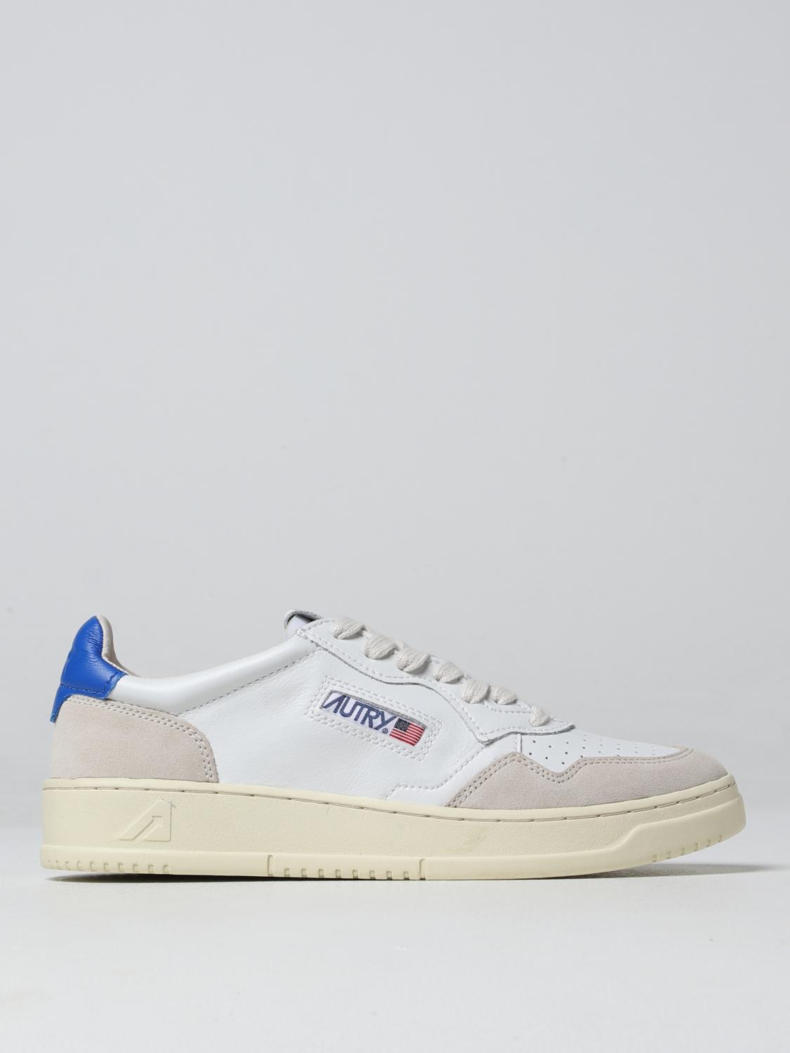 AUTRY SNEAKERS: Autry Medalist 01 sneakers in leather, White - Img 1