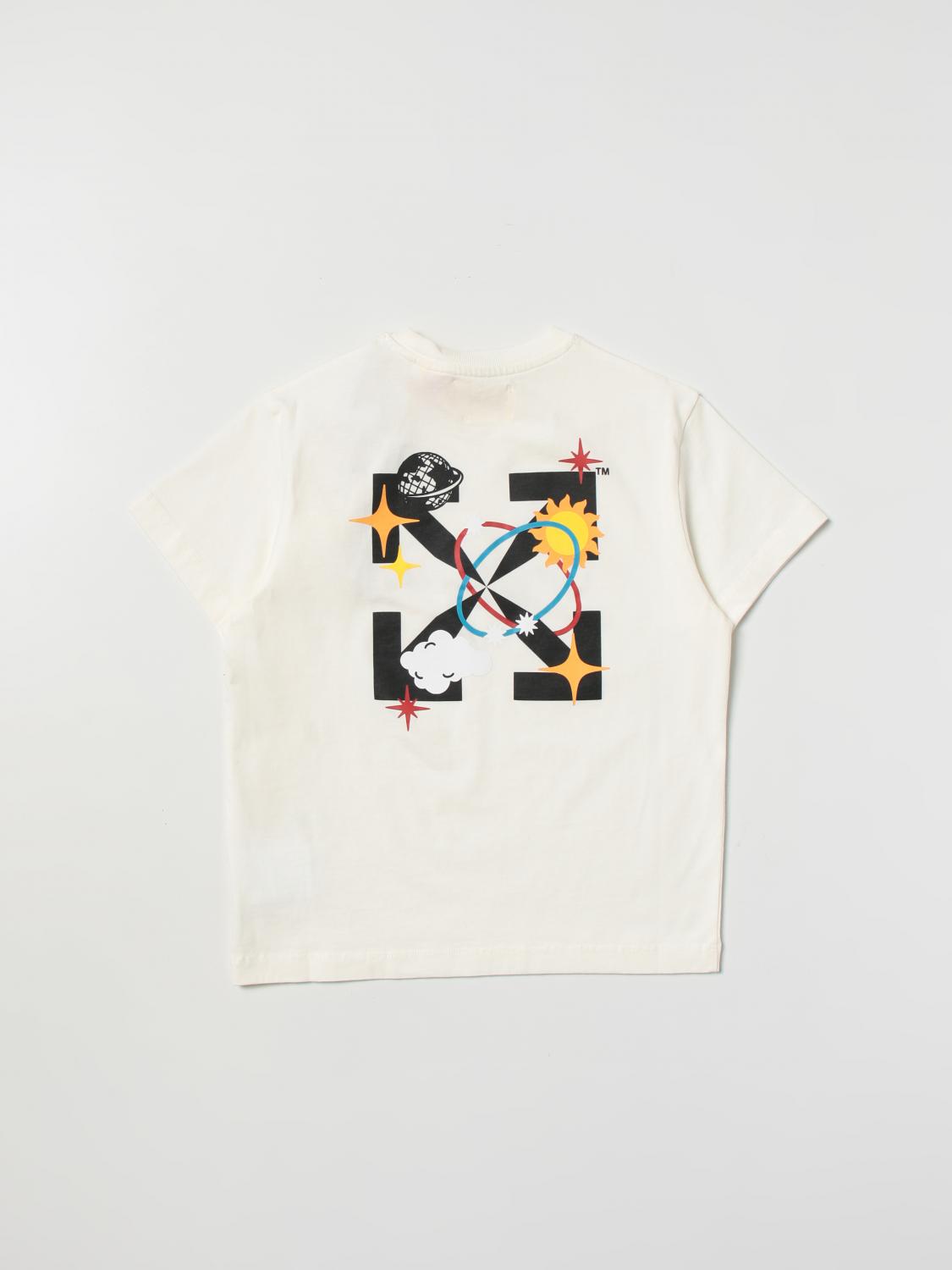 OFF-WHITE KIDS CAMISETA: Camiseta niños Off-white, Blanco - Img 2
