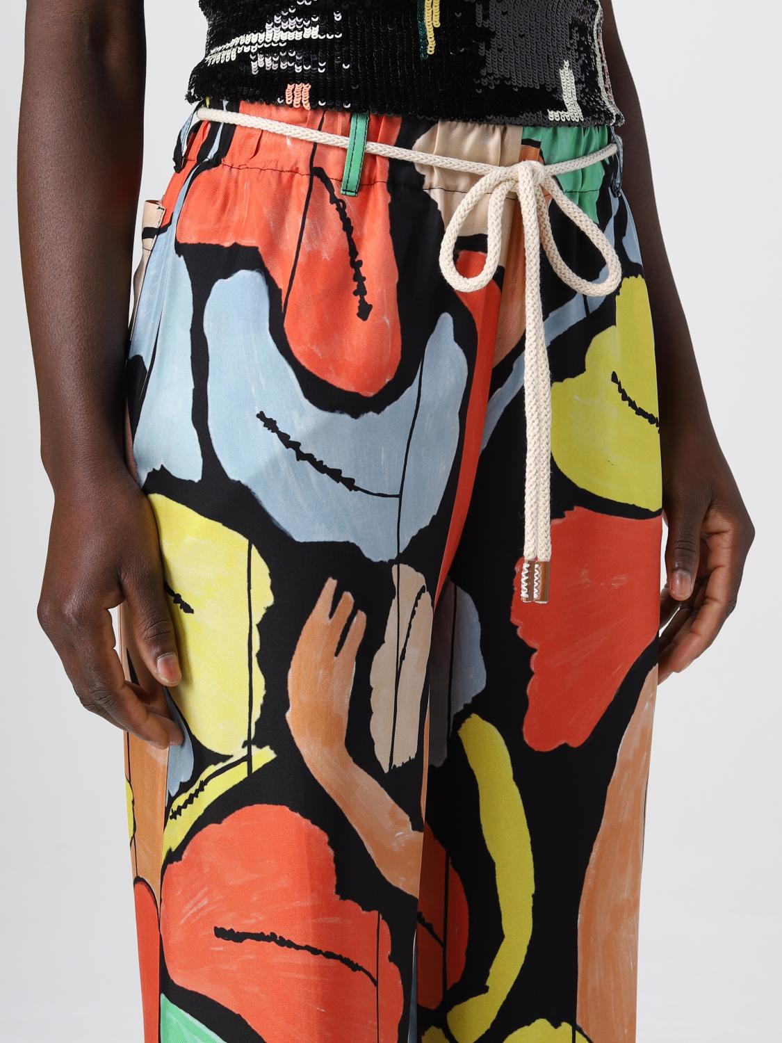 ALYSI パンツ: パンツ レディース Alysi, レッド - Img 5