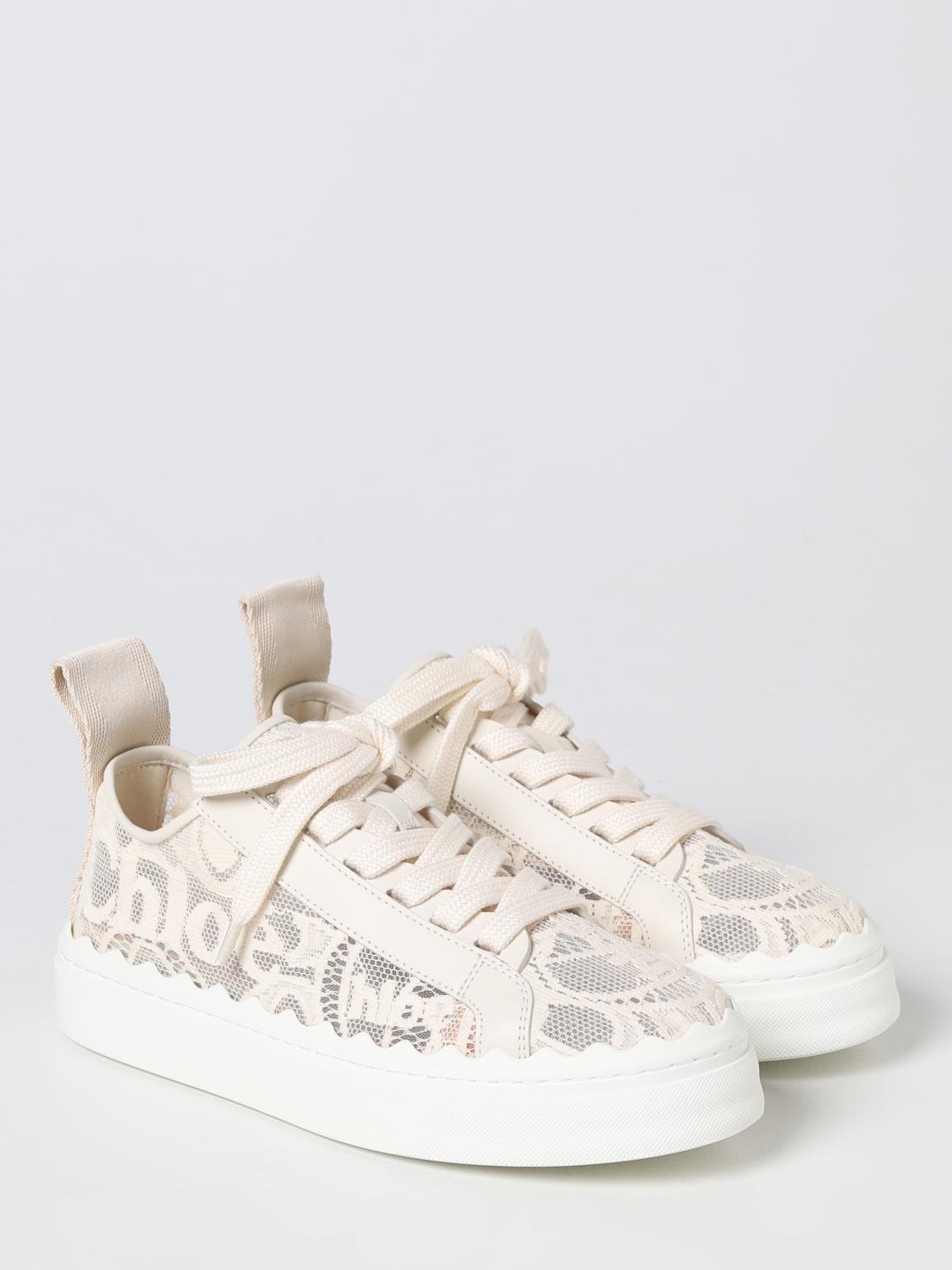 スニーカー CHLOE Women Sneakers C19U108D2 6J1 Beige CHLOÉ: Sneakers woman - Beige | Chloé sneakers C19U108D2