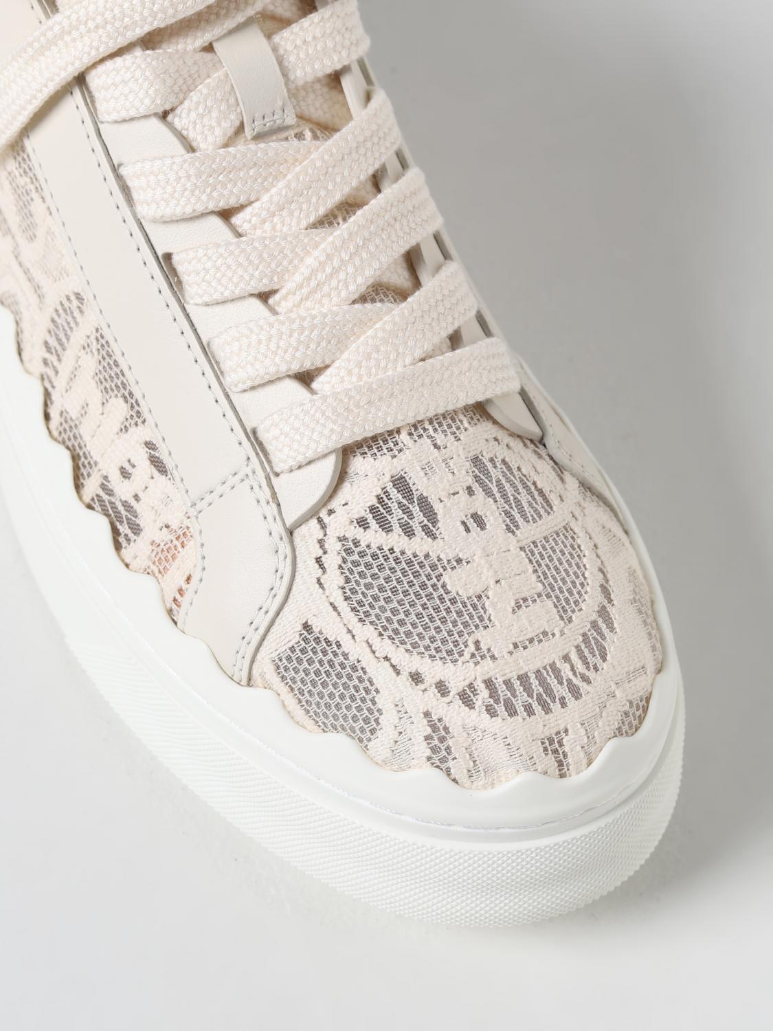 スニーカー CHLOE Women Sneakers C19U108D2 6J1 Beige CHLOÉ: Sneakers woman - Beige | Chloé sneakers C19U108D2
