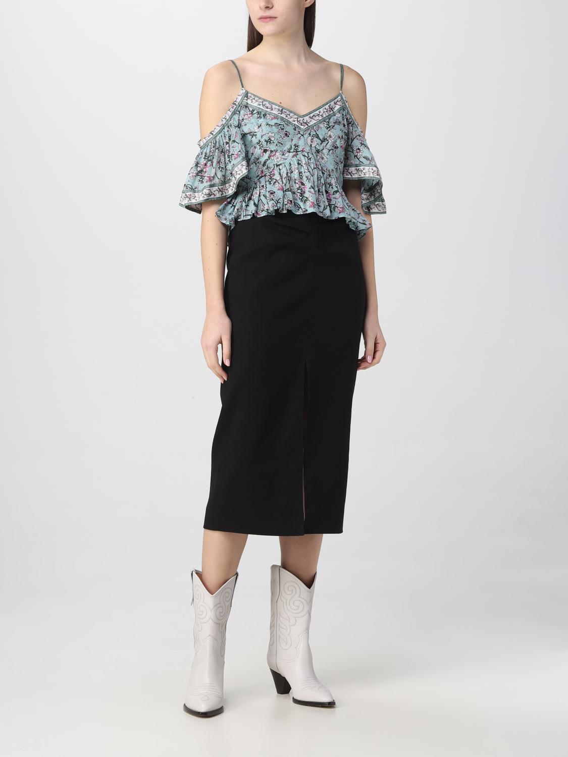 ISABEL MARANT ETOILE TOP: Top woman Isabel Marant Etoile, Green - Img 2