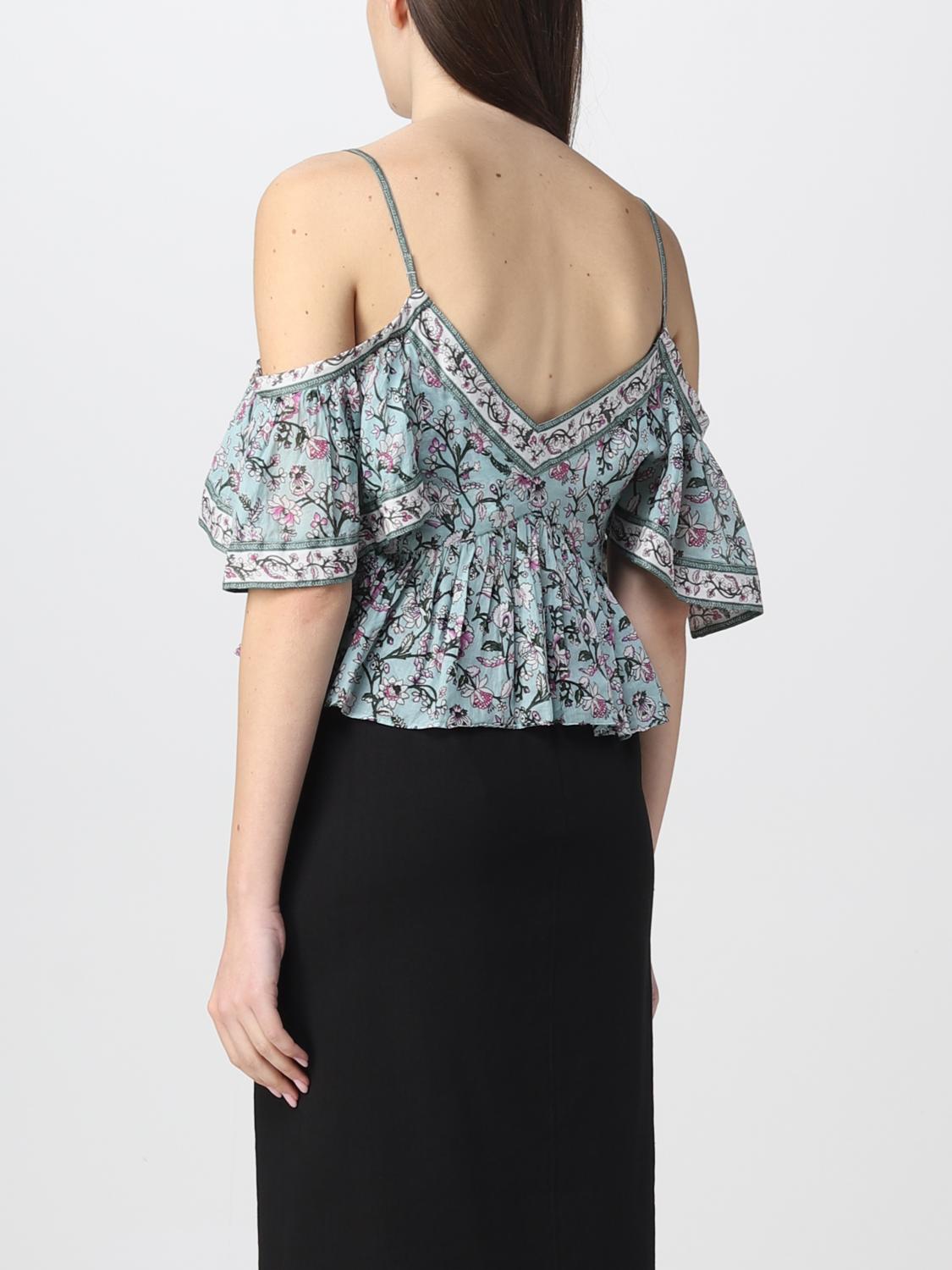 ISABEL MARANT ETOILE TOP: Top woman Isabel Marant Etoile, Green - Img 3