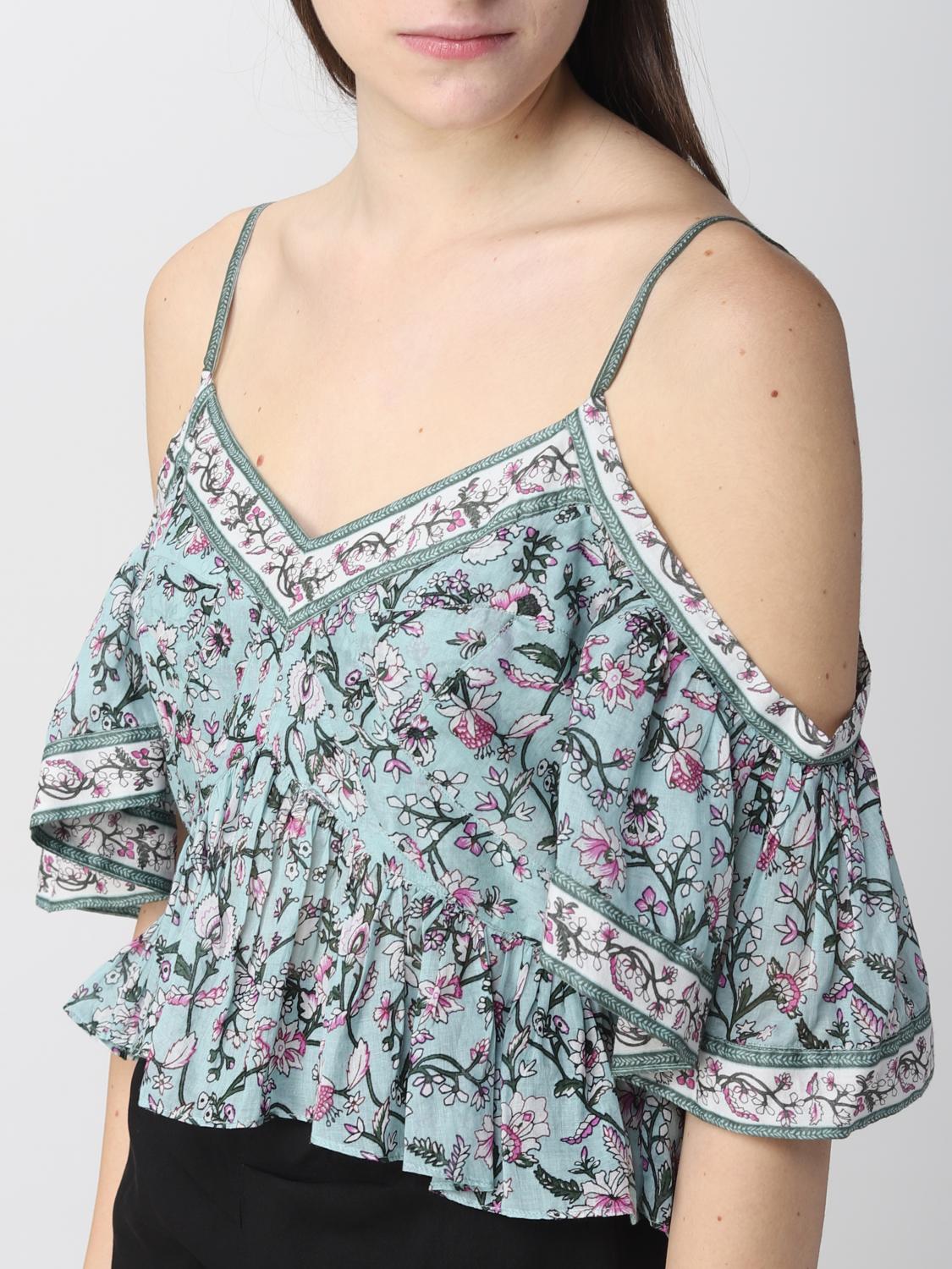 ISABEL MARANT ETOILE TOP: Top woman Isabel Marant Etoile, Green - Img 4