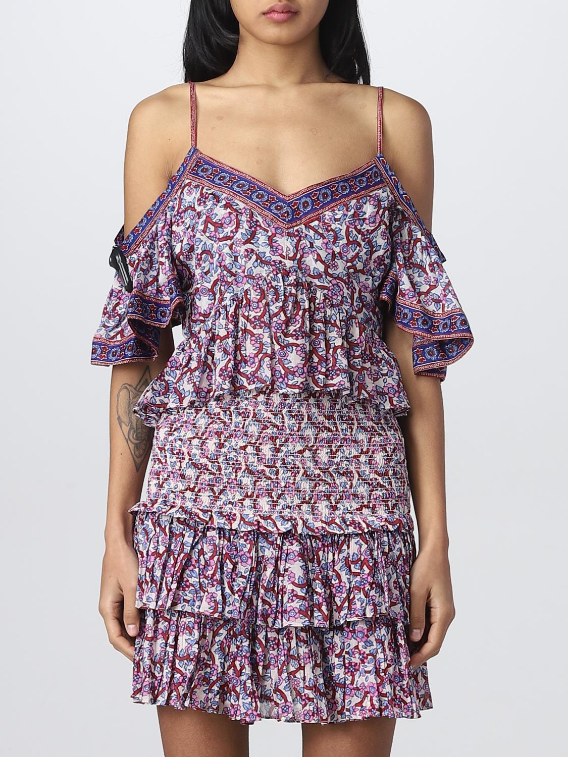 ISABEL MARANT ETOILE TOP: Top woman Isabel Marant Etoile, Ecru - Img 1