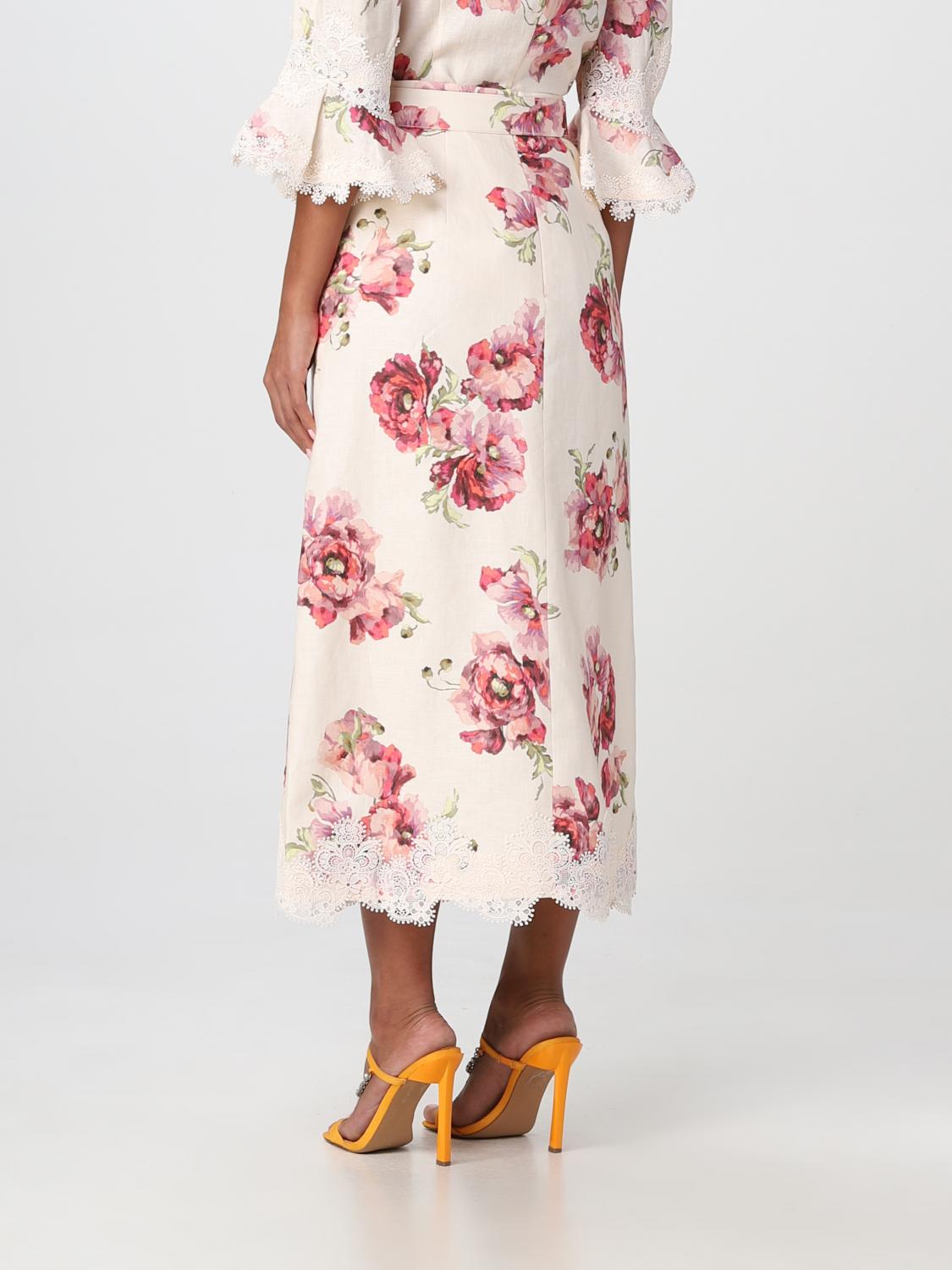 ZIMMERMANN SKIRT: Skirt woman Zimmermann, Cream - Img 3