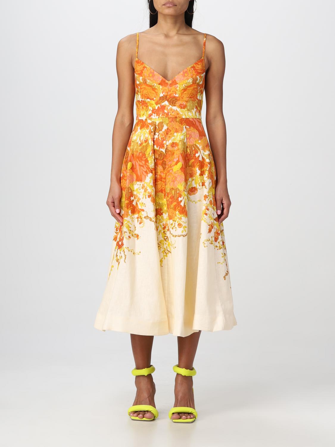 Zimmermann Dress woman - Orange | 3622DHIG | GIGLIO.COM Zimmermann Dress woman - Orange | 3622DHIG | GIGLIO.COM