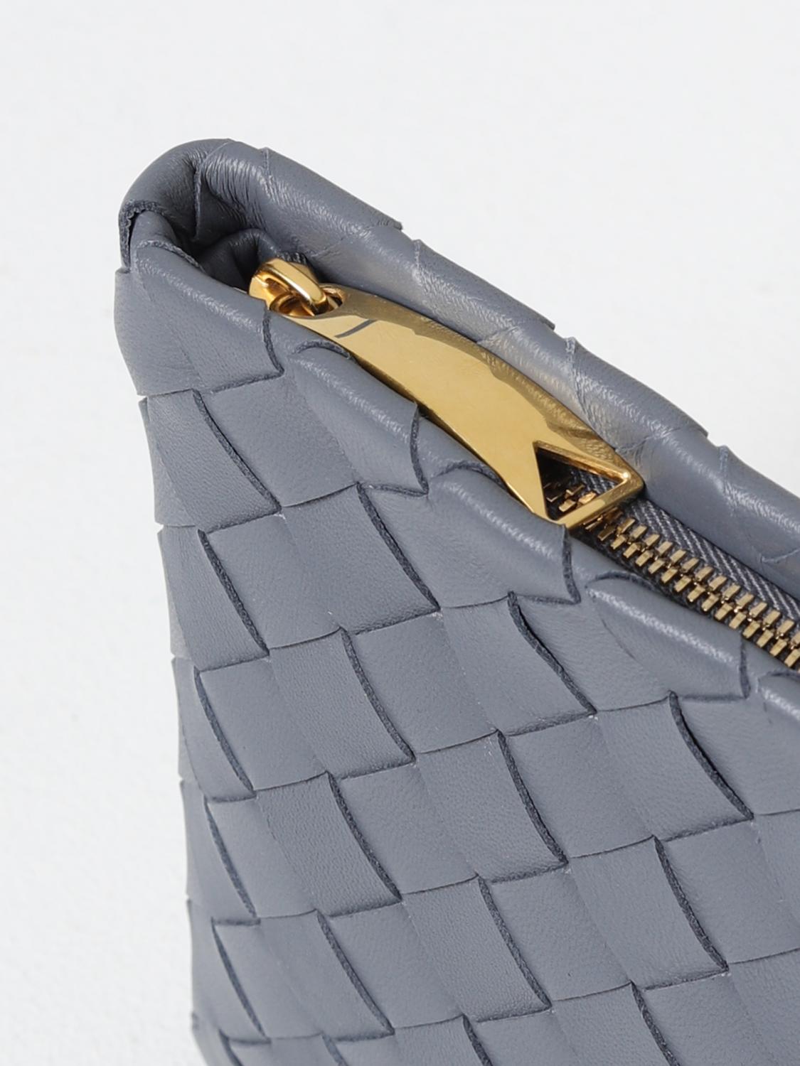 BOTTEGA VENETA POCHETTE: Mini sac à main femme Bottega Veneta, Gris - Img 4