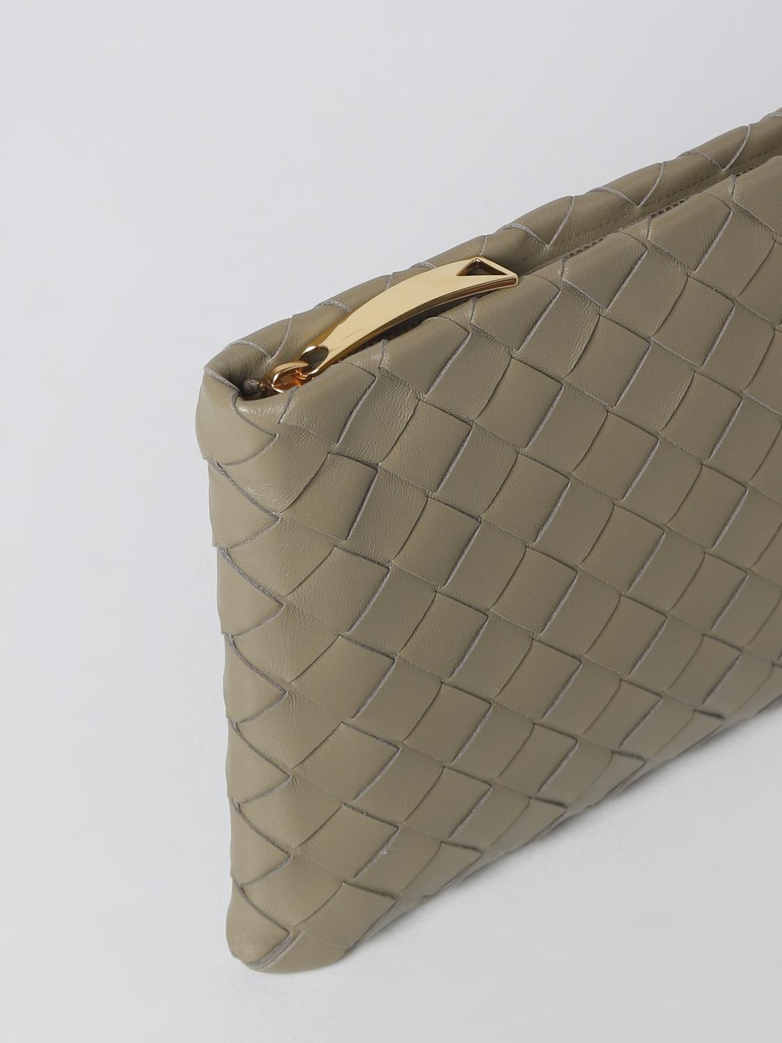 BOTTEGA VENETA POCHETTE: Mini sac à main femme Bottega Veneta, Taupe - Img 3