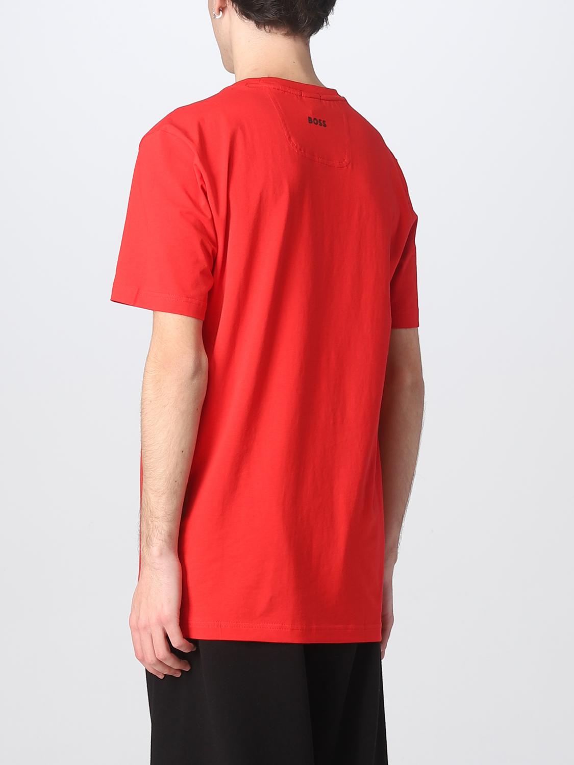 BOSS T-SHIRT: T-shirt men Boss, Red - Img 2