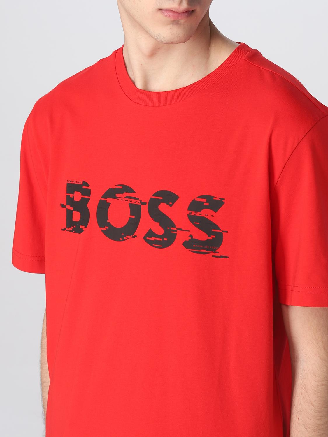 BOSS T-SHIRT: T-shirt men Boss, Red - Img 3