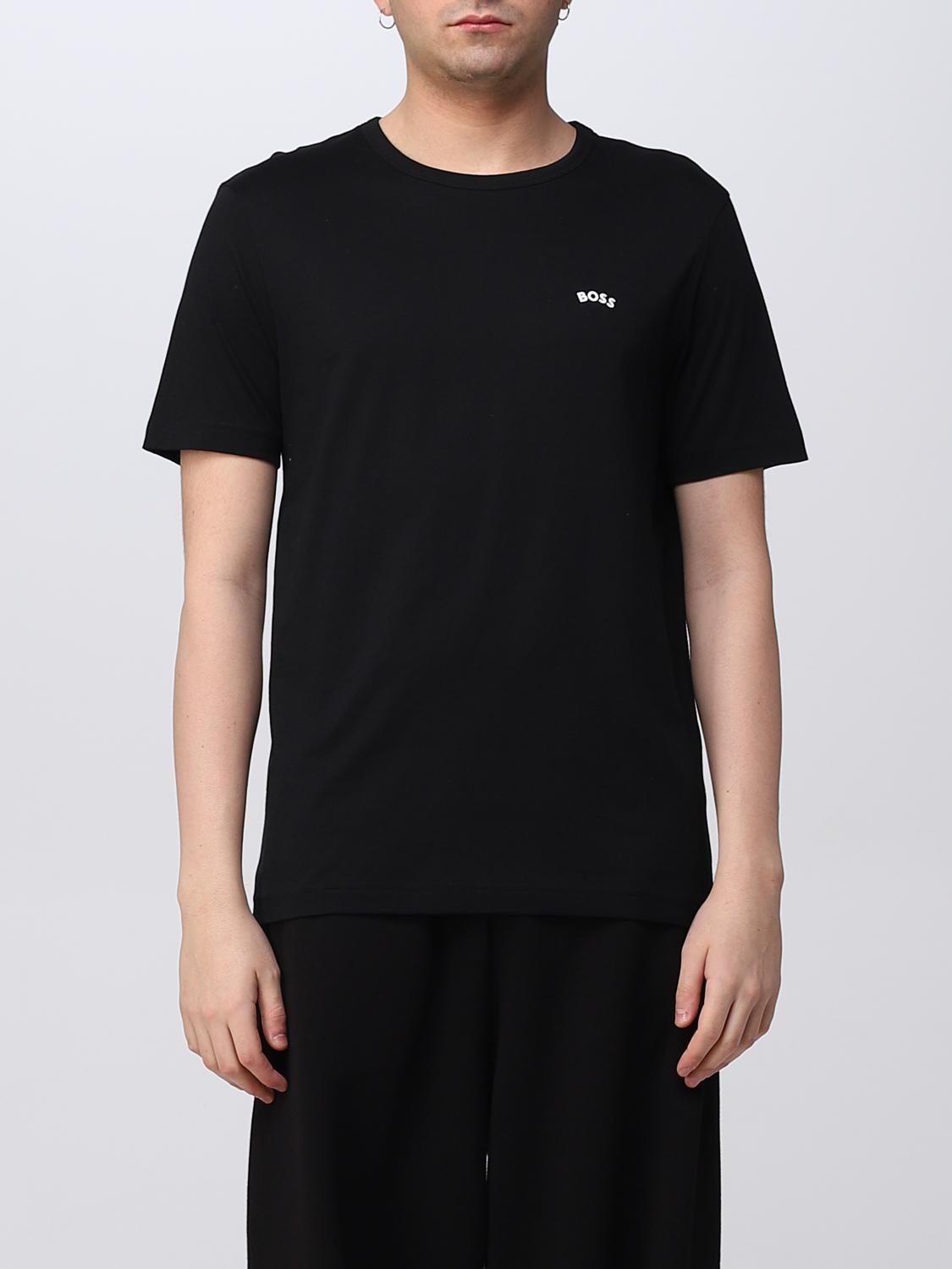 BOSS T-SHIRT: T-shirt men Boss, Black - Img 1