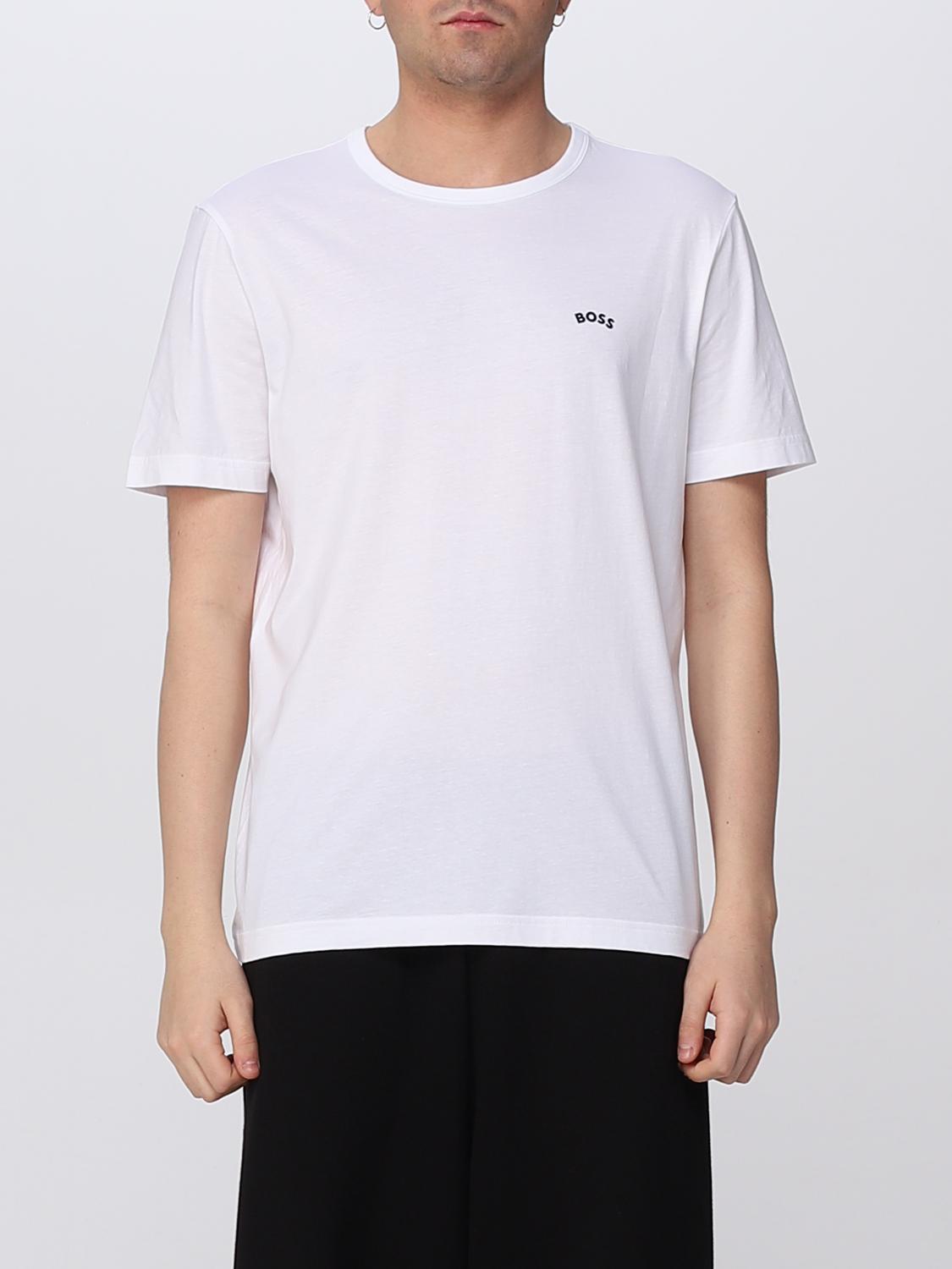 BOSS T-SHIRT: T-shirt men Boss, Beige - Img 1