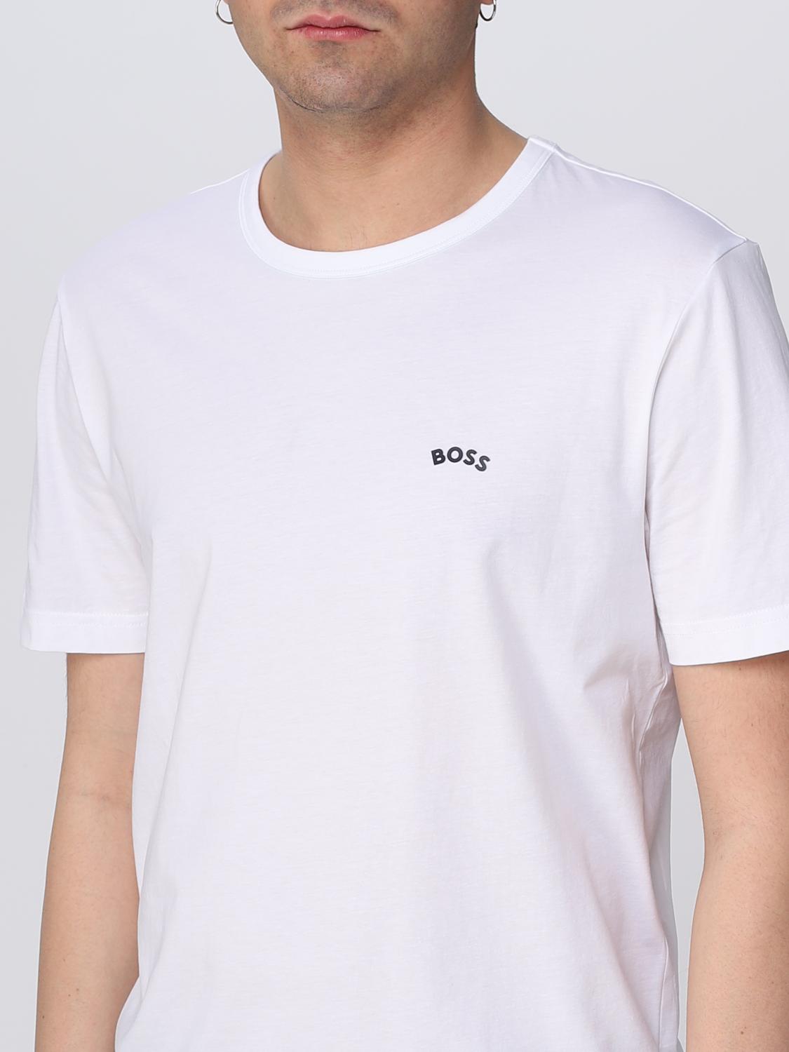 BOSS T-SHIRT: T-shirt men Boss, Beige - Img 3