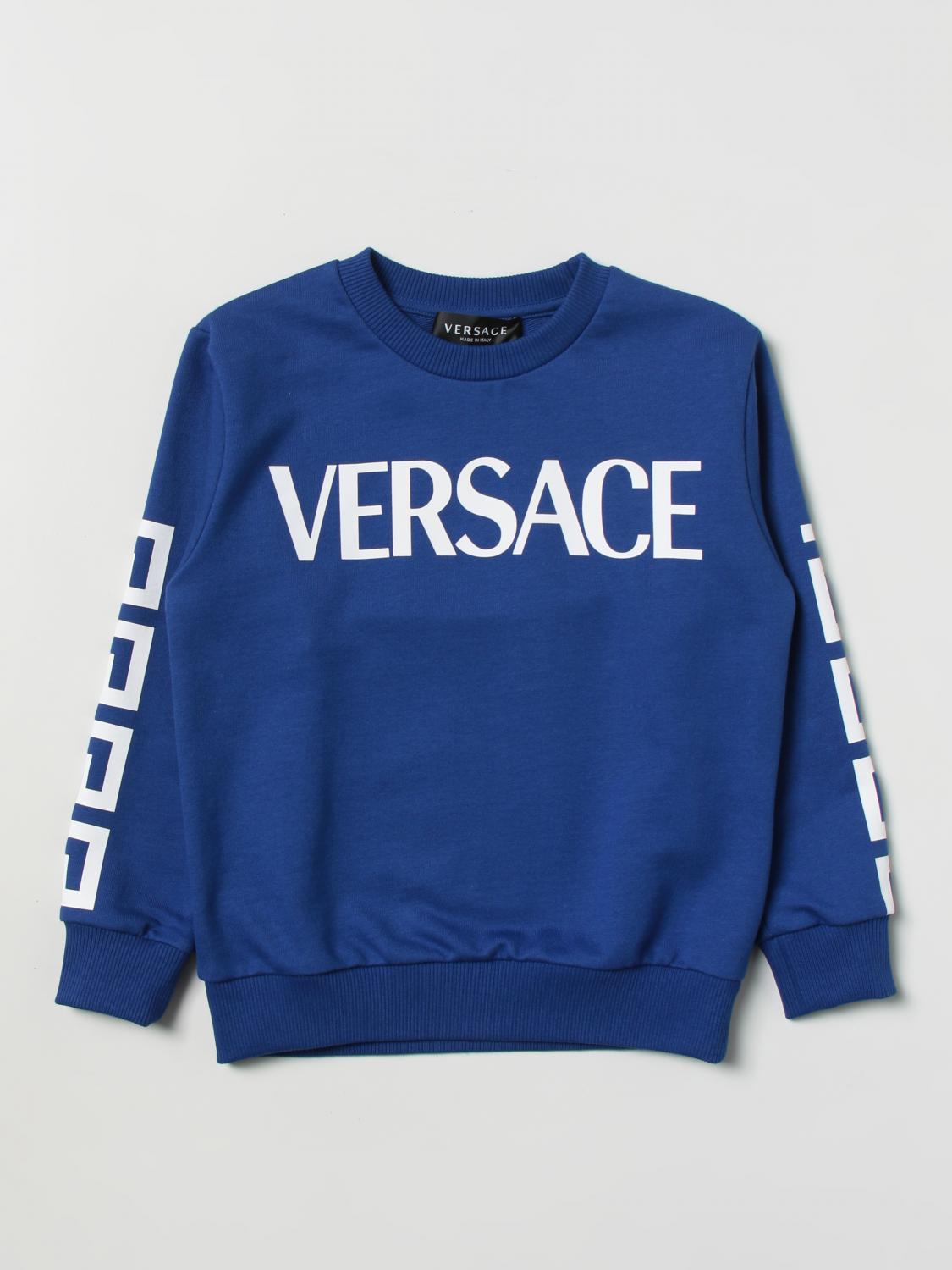 VERSACE PULLOVER: Pullover kinder Versace Young, Violett - Img 1