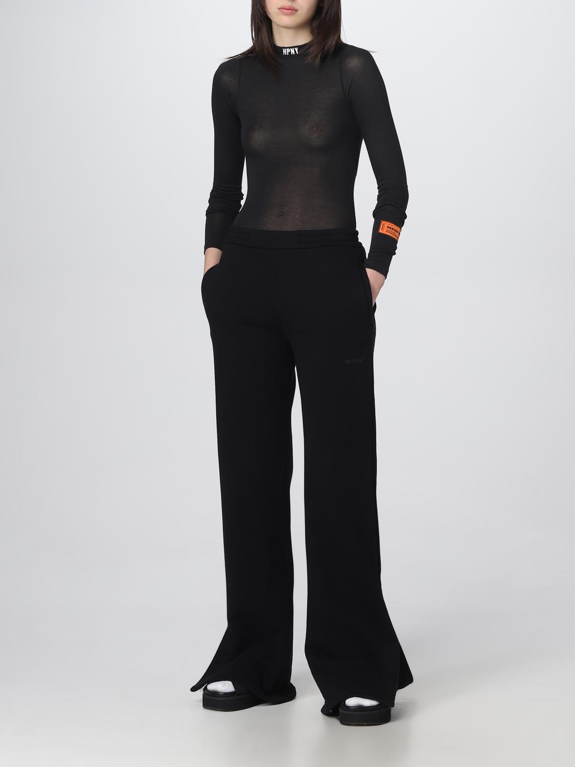 Heron Preston Top woman - Black | HWDD023C99JER002 | GIGLIO.COM