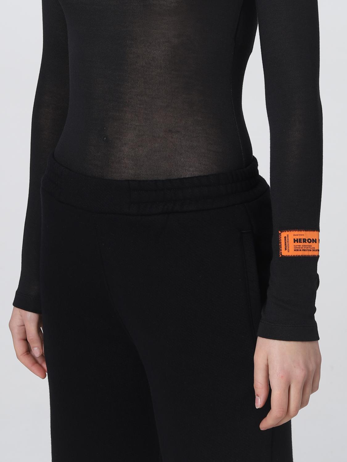 Heron Preston Top woman - Black | HWDD023C99JER002 | GIGLIO.COM